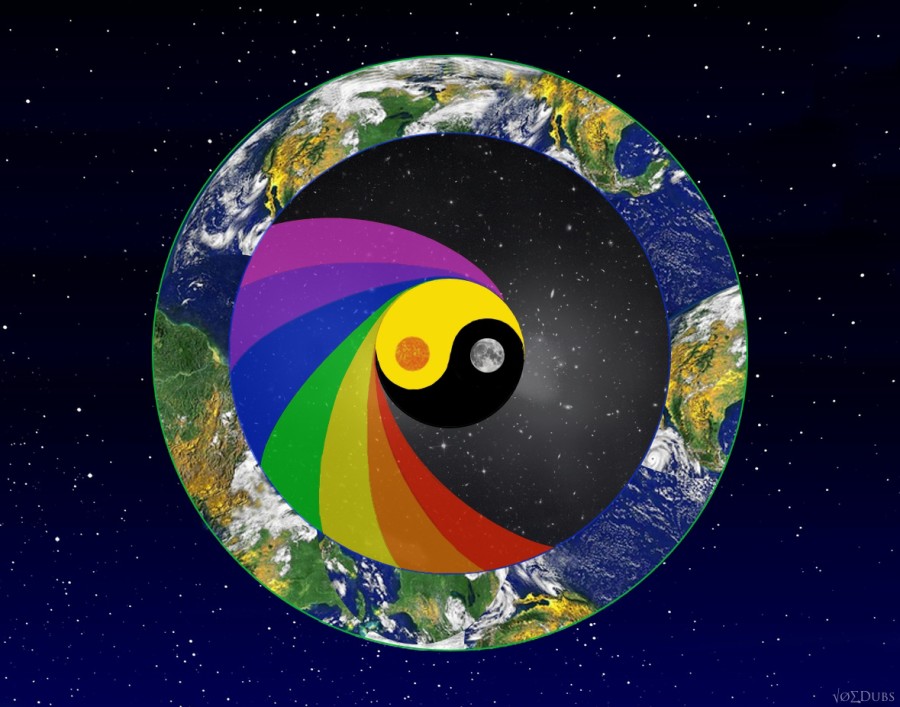 earth moon yin yang