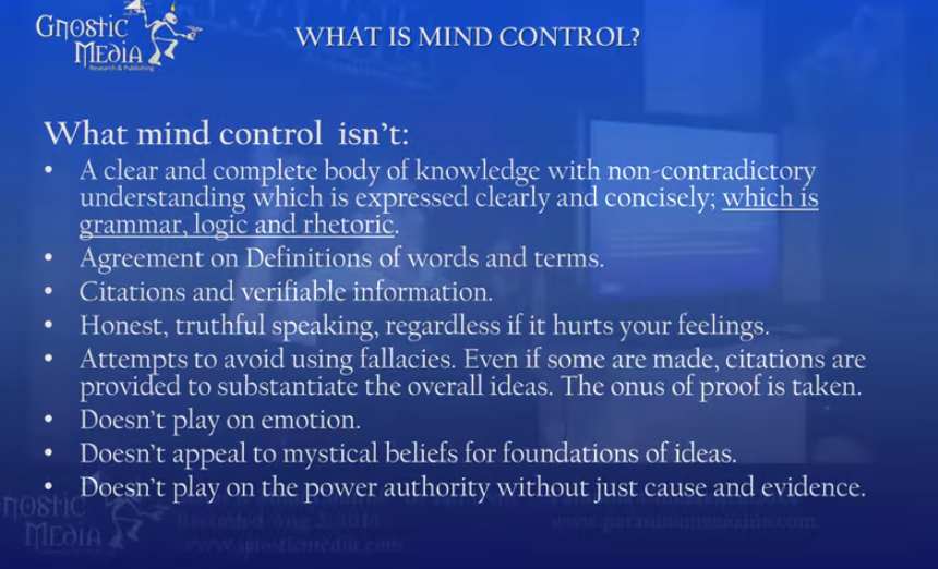 mind control isn't jan irvin