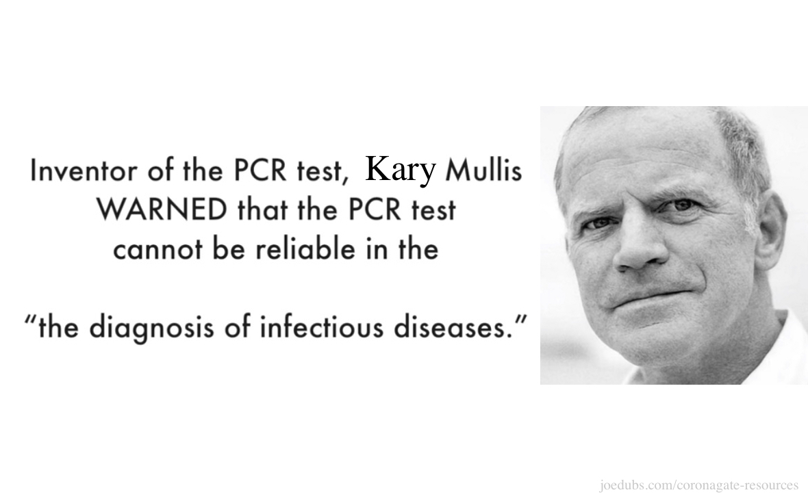 kary mullis pcr rt-pcr coronavirus test