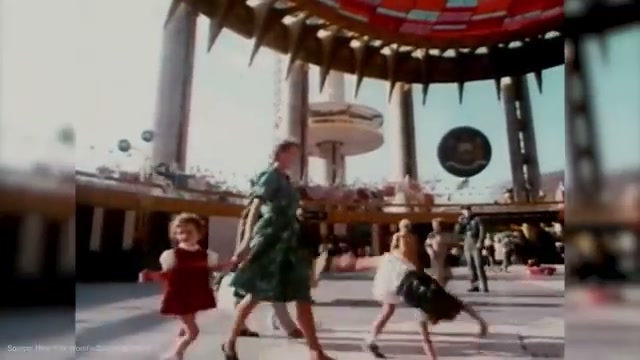 It's a Small World exterior at the 1964 World's Fair