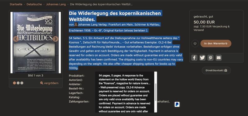 The Fight against the Copernican Worldview by Karl Neupert