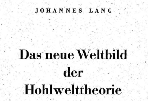 The New Worldview by Johannes Lang
