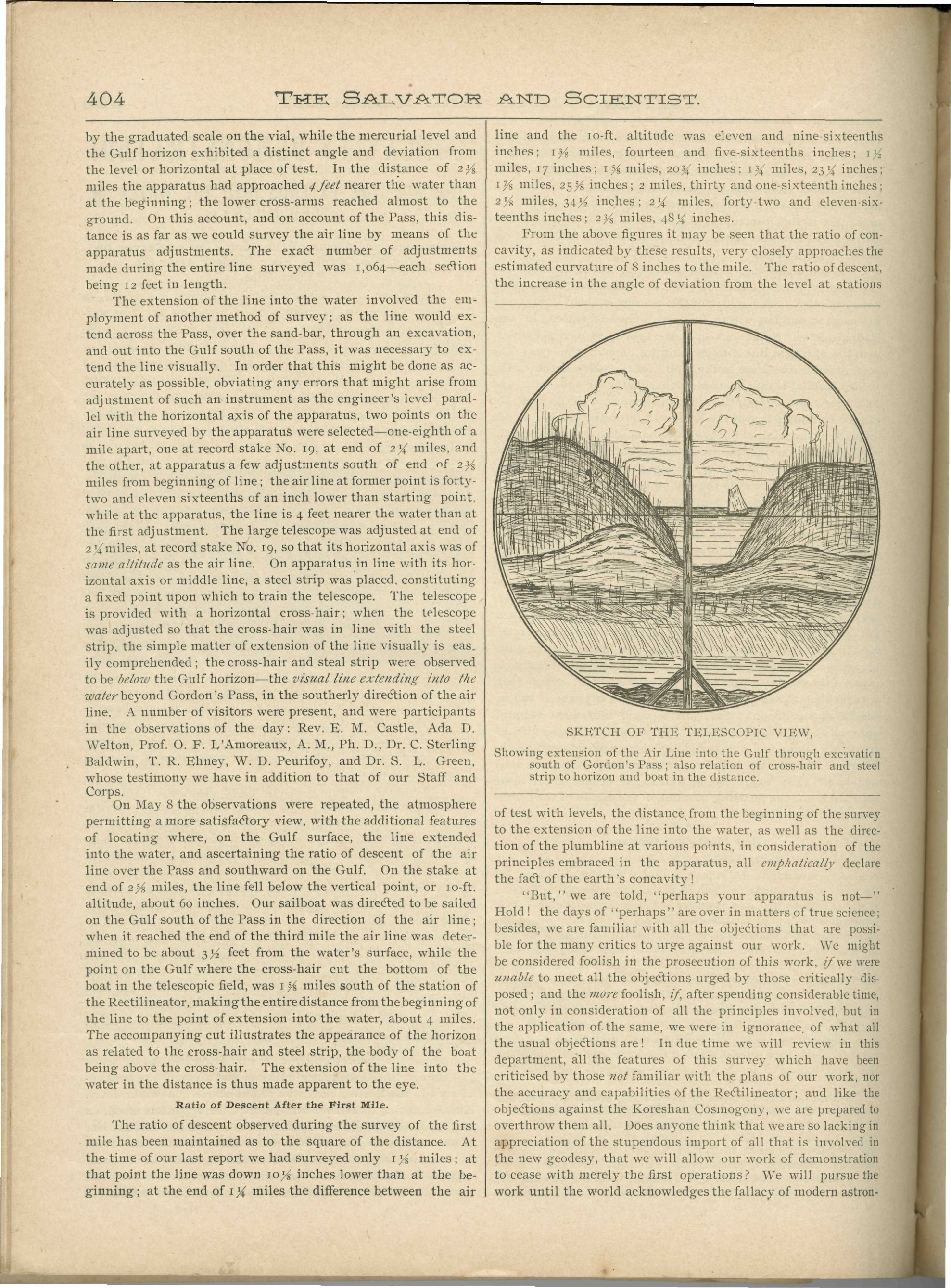 Scanned PDF p. 20 from The Flaming Sword, May 1897.