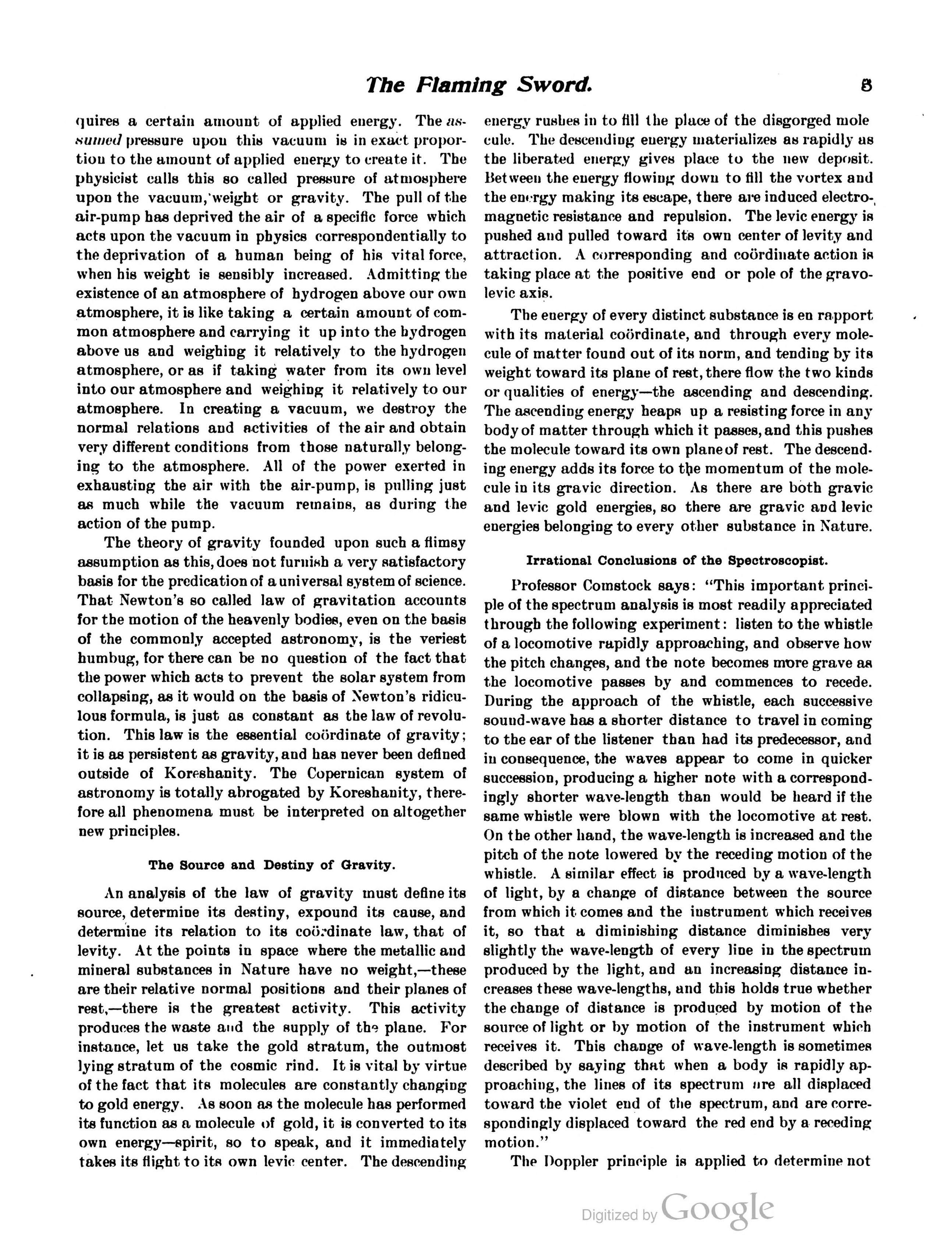 Scanned PDF p. 5 from The Flaming Sword, 4 Oct 1901.