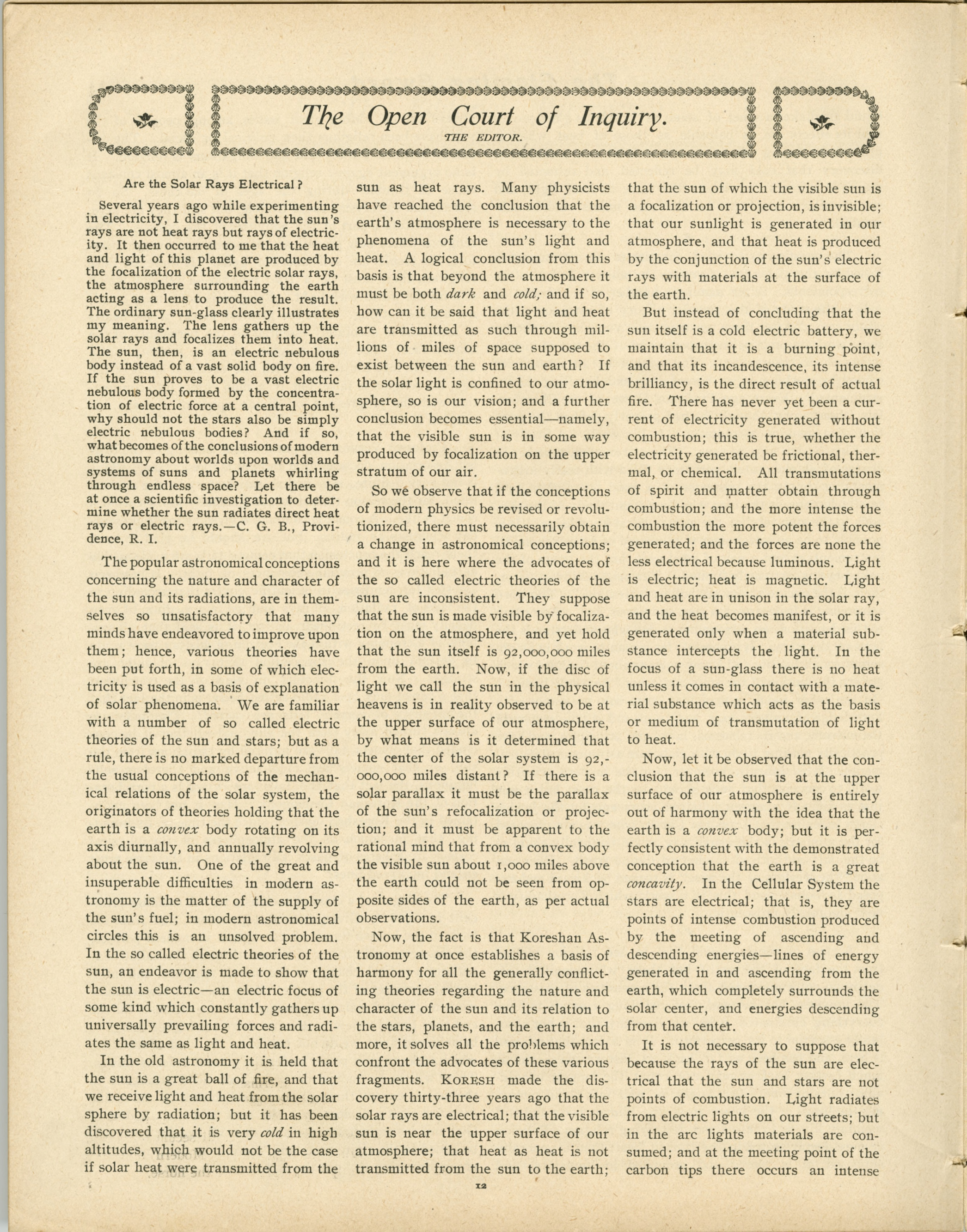 Scanned PDF p. 10 from The Flaming Sword, Sep 25, 1903.
