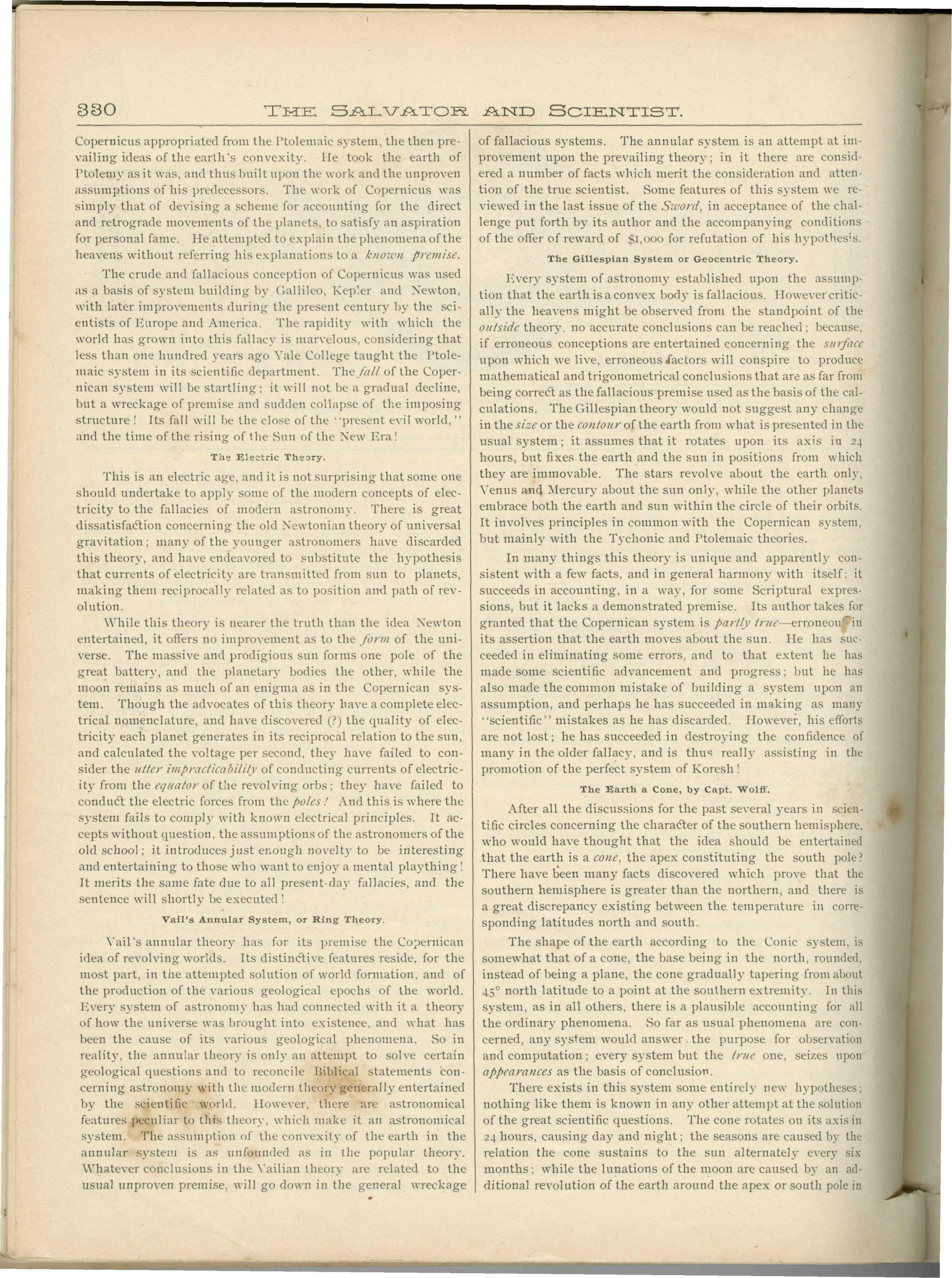 Scanned PDF p. 18 from The Flaming Sword, Feb 1897.
