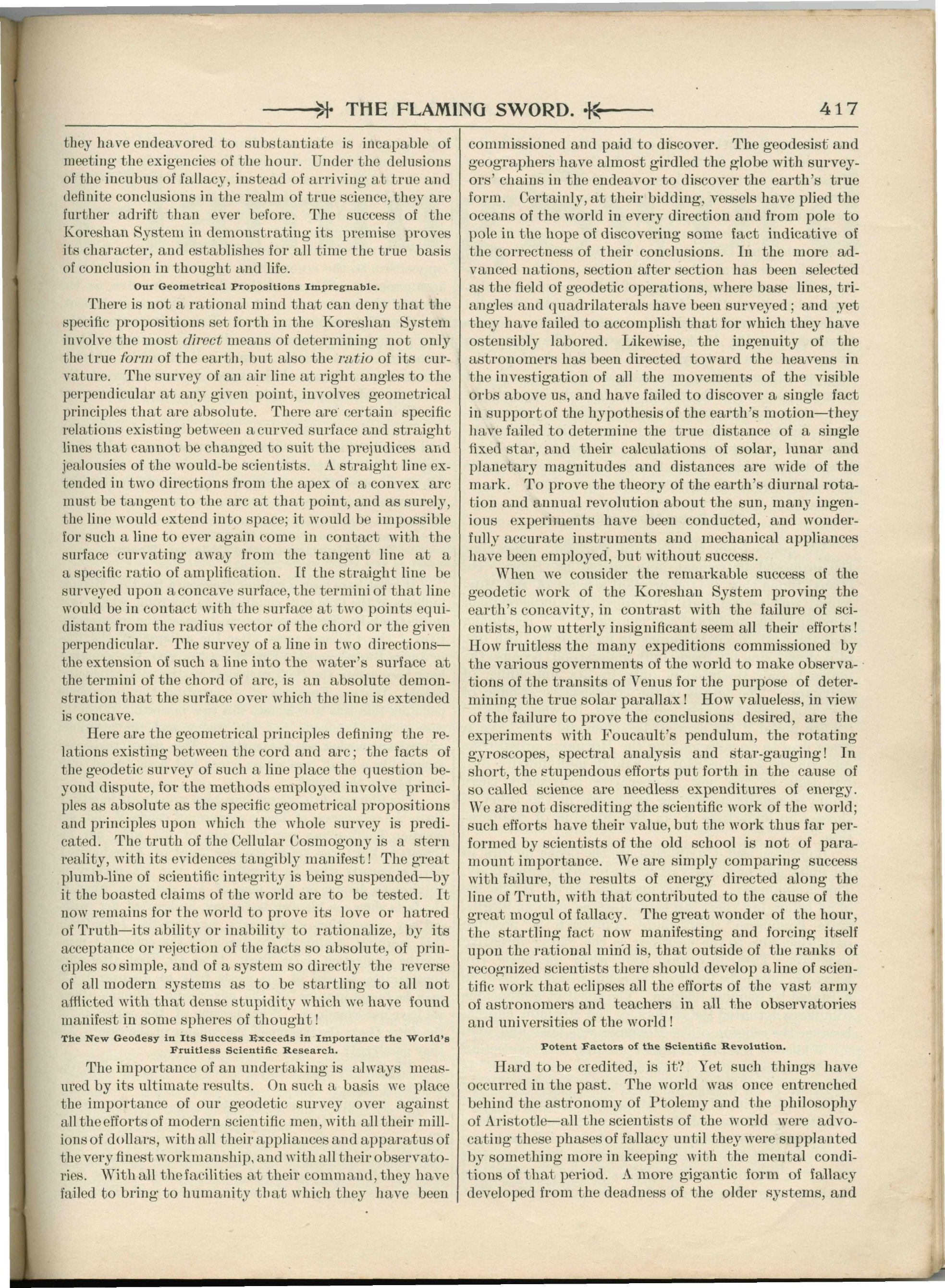 Scanned PDF p. 9 from The Flaming Sword, Jun 1897.