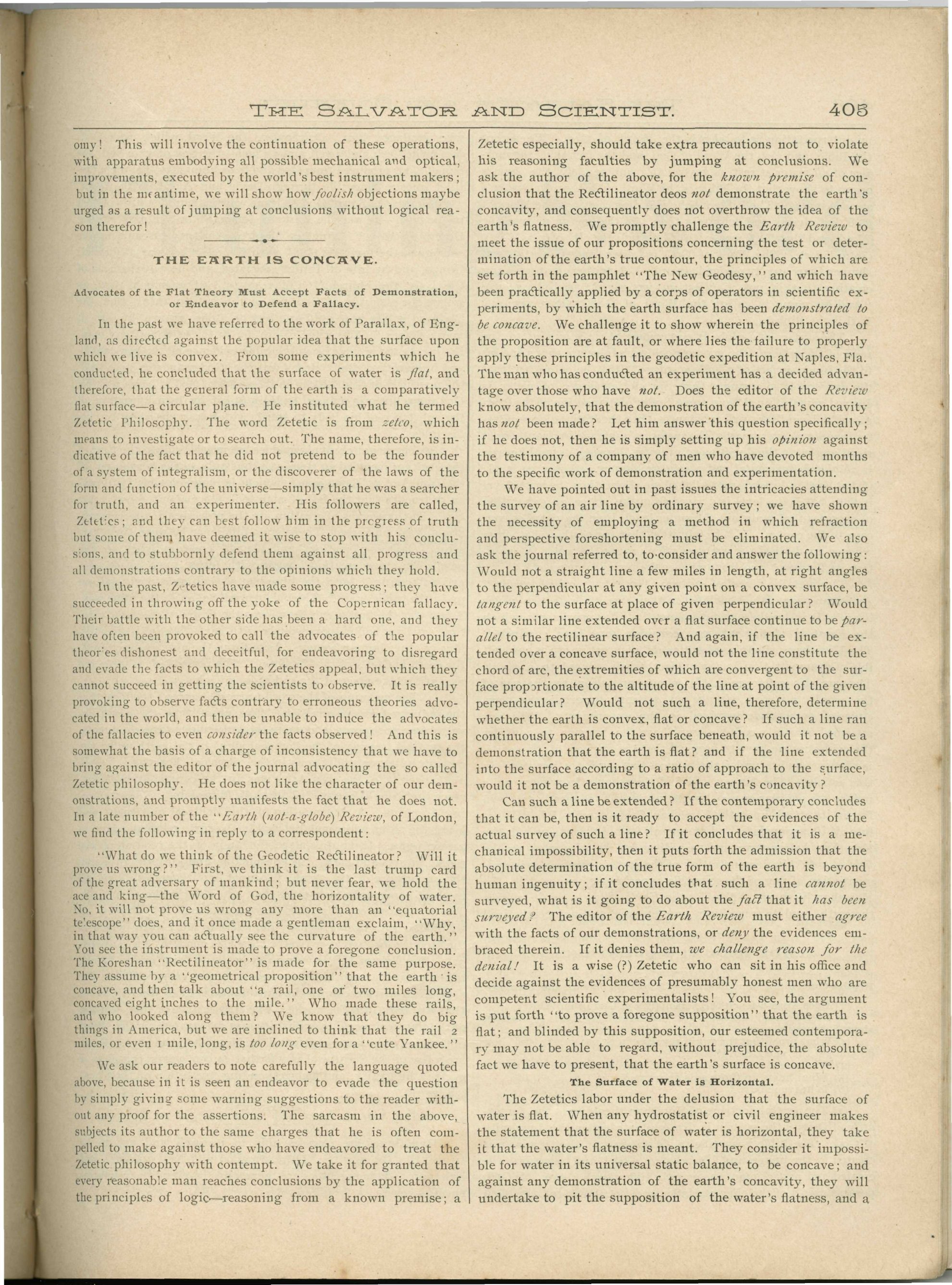 Scanned PDF p. 21 from The Flaming Sword, May 1897.