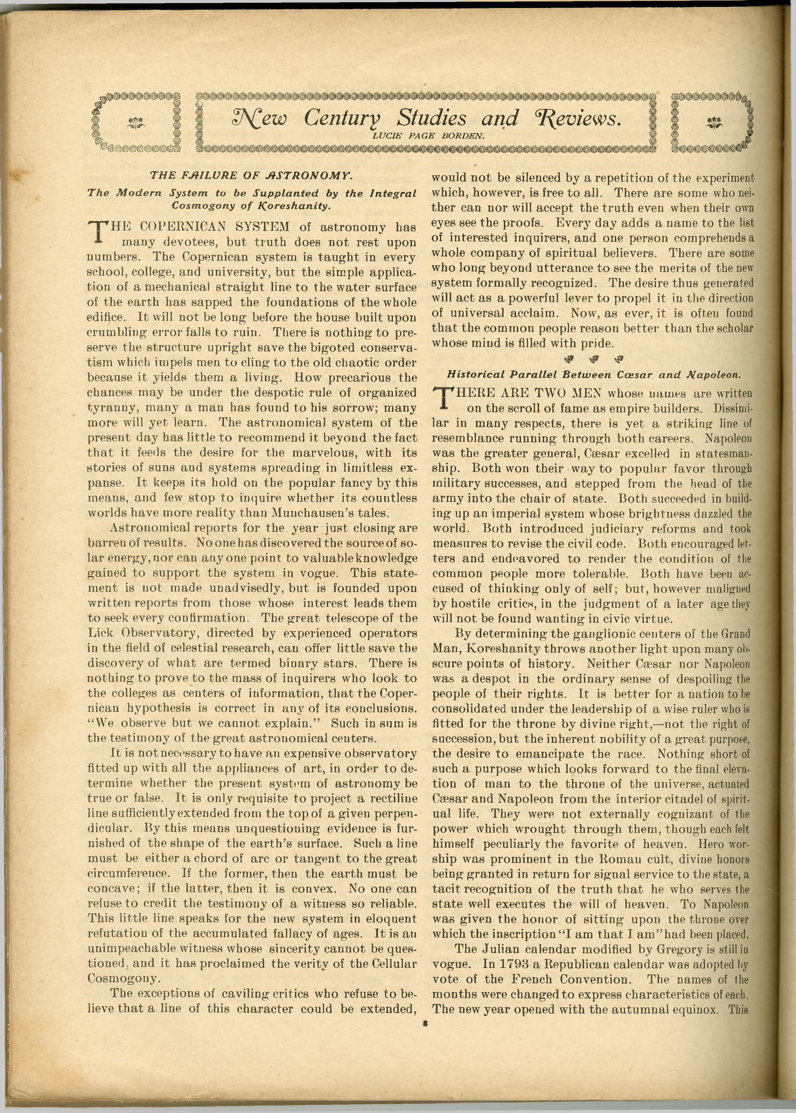 Scanned PDF p. 8 from The Flaming Sword, 31 Oct 1902.