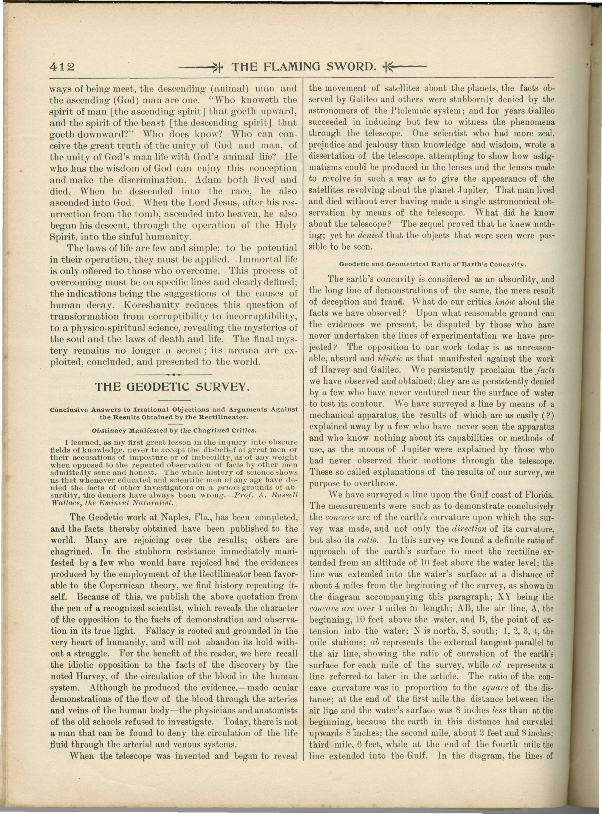 Scanned PDF p. 4 from The Flaming Sword, Jun 1897.