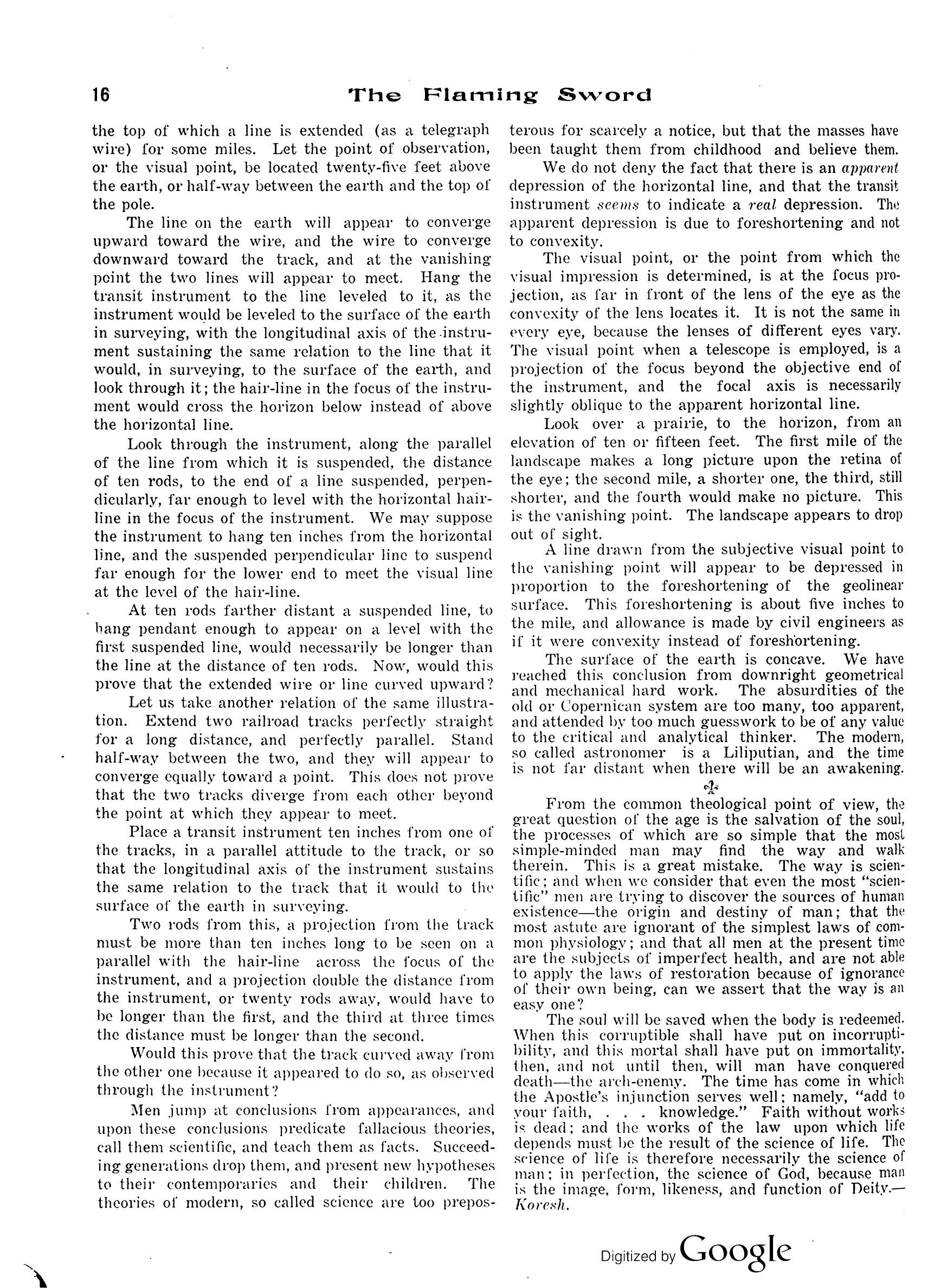 Scanned PDF p. 42 from The Flaming Sword, .
