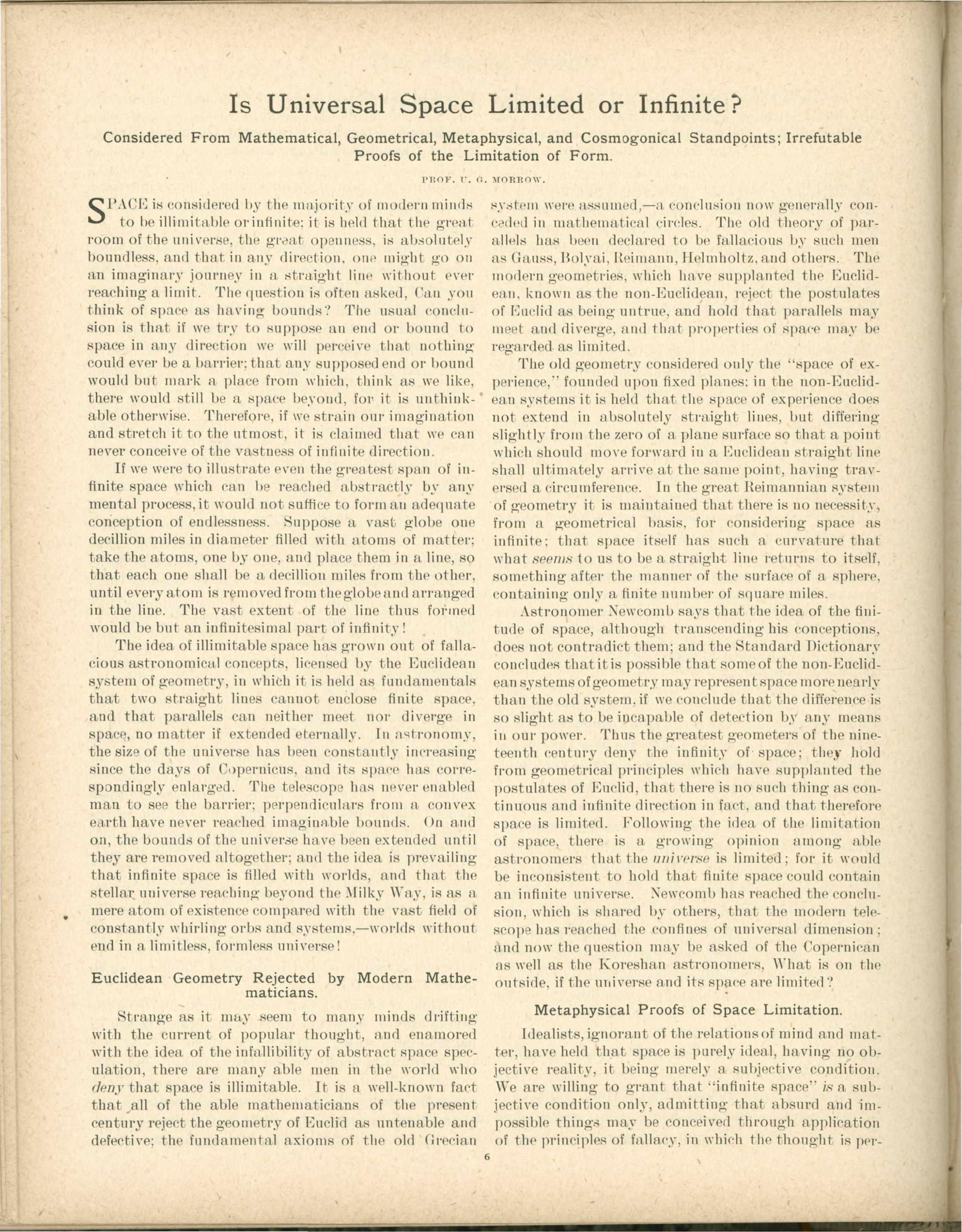 Scanned PDF p. 6 from The Flaming Sword, Apr 7, 1899.