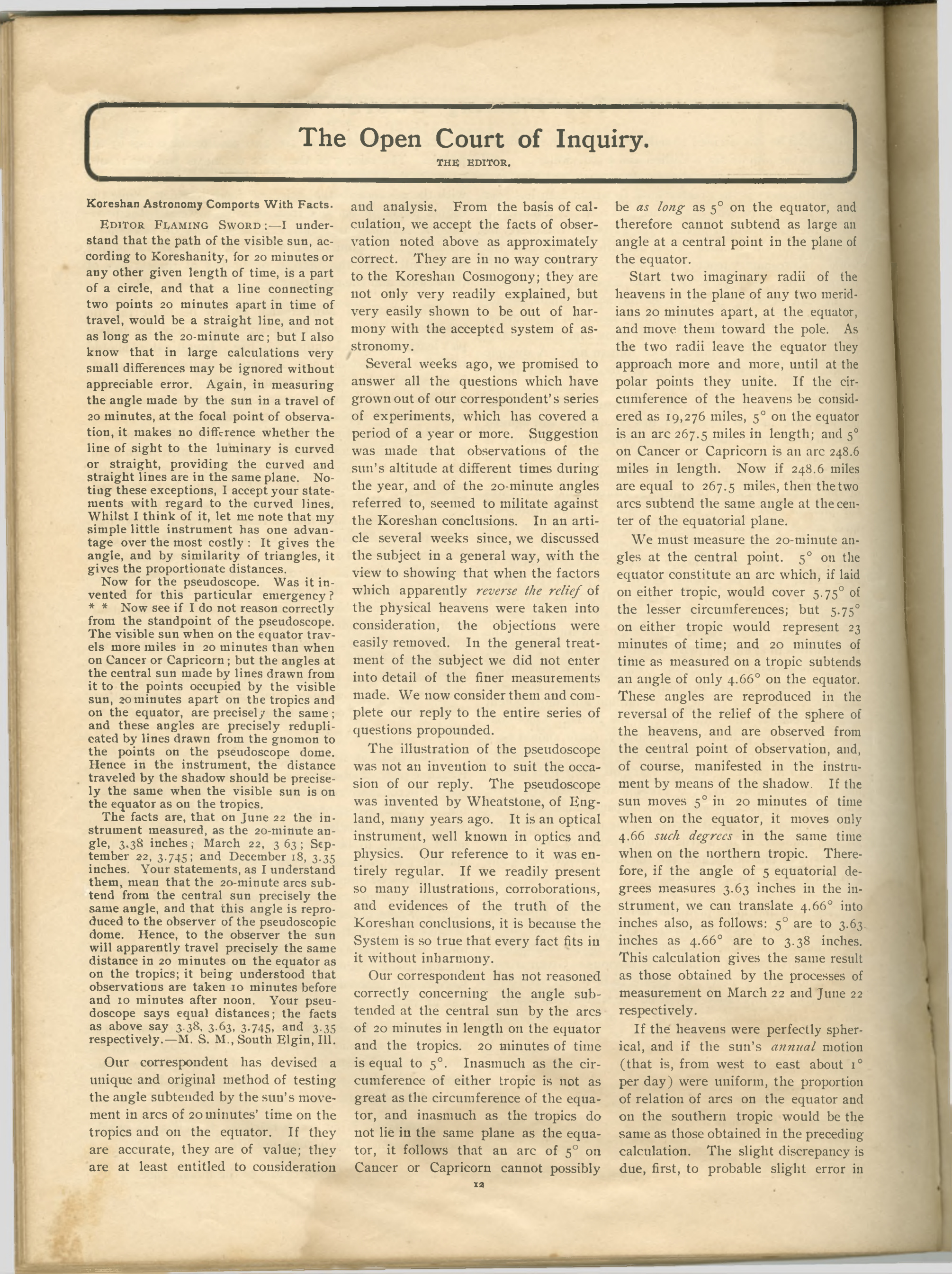 Scanned PDF p. 13 from The Flaming Sword, Jun 20, 1902.