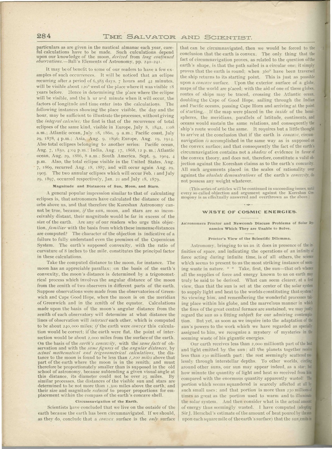 Scanned PDF p. 20 from The Flaming Sword, Dec. 1896.