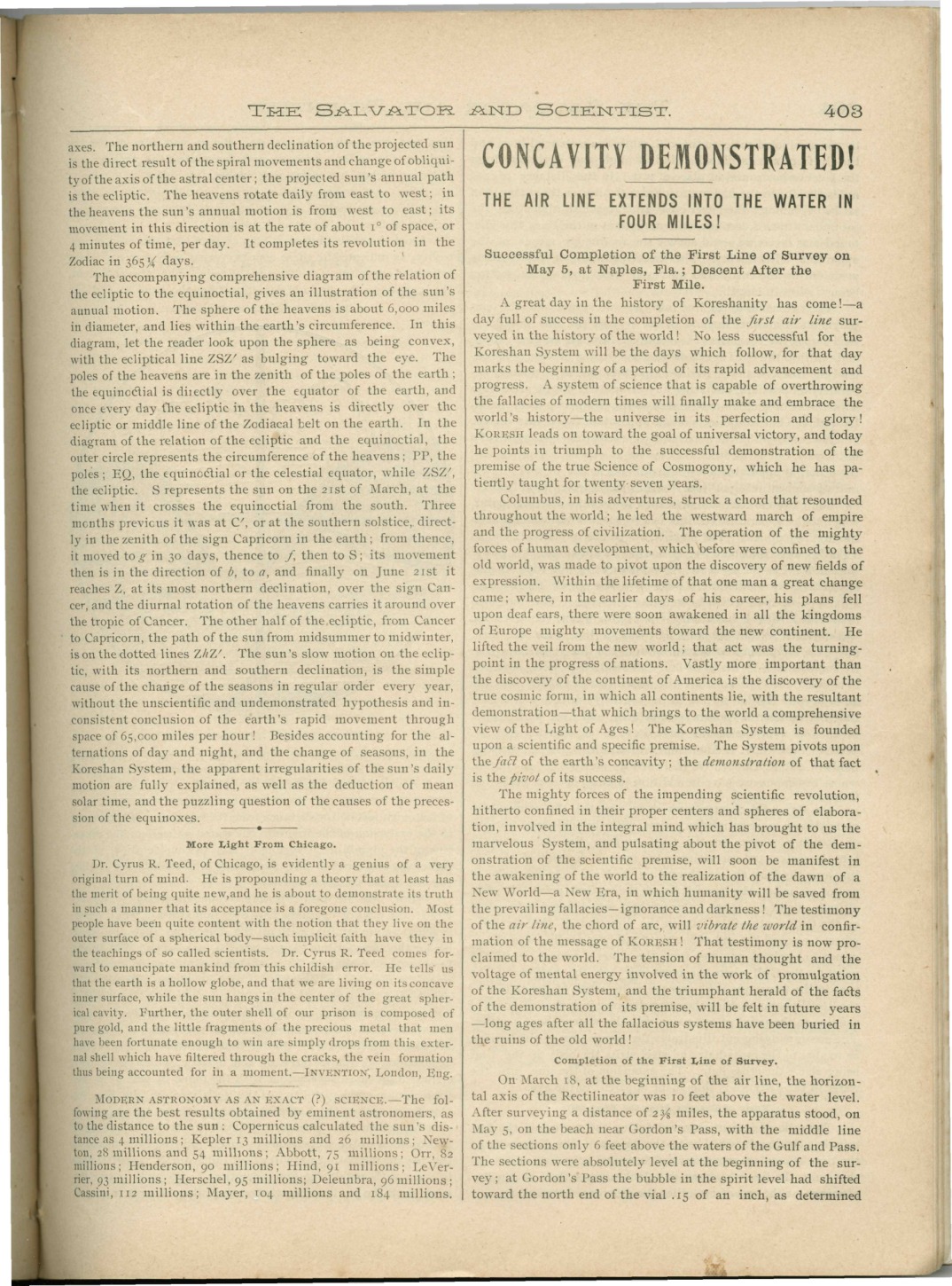 Scanned PDF p. 19 from The Flaming Sword, May 1897.