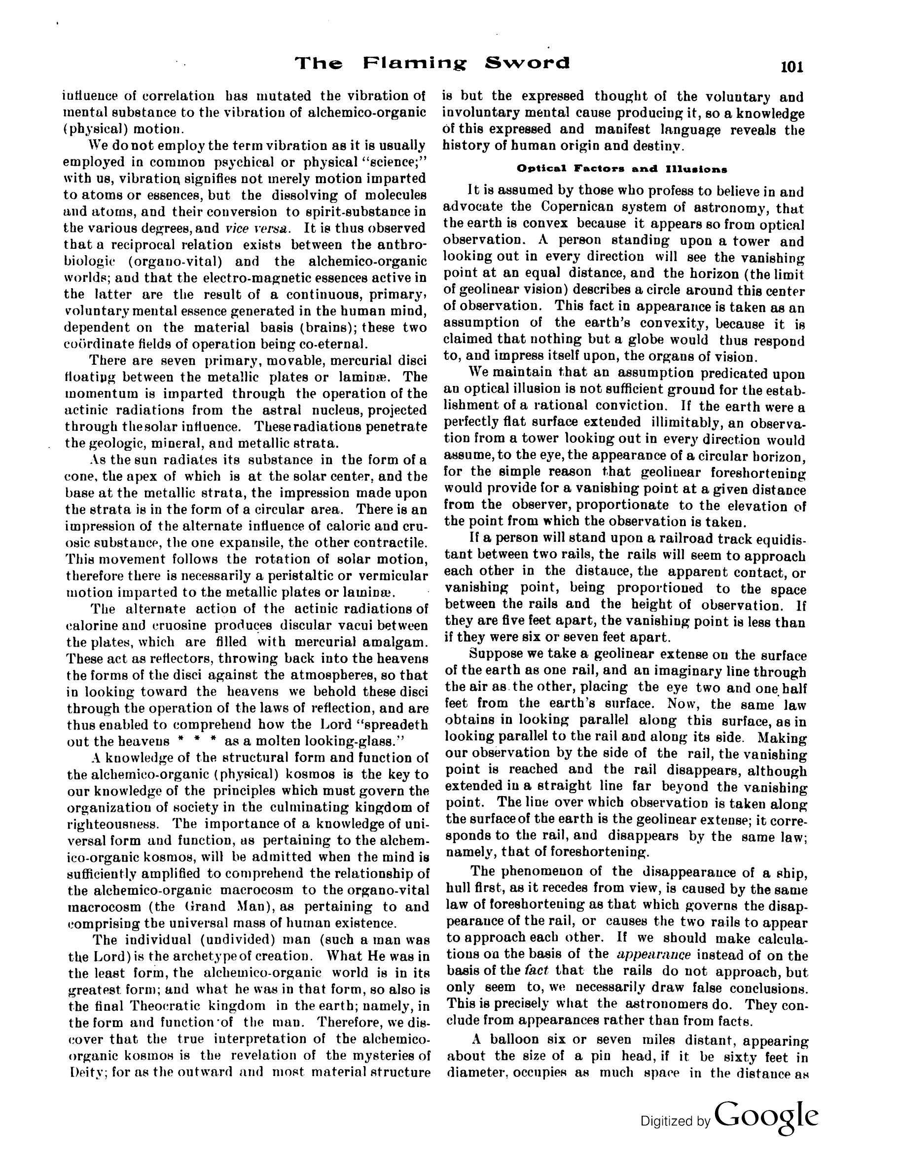 Scanned PDF p. 5 from The Flaming Sword, Apr 1913.
