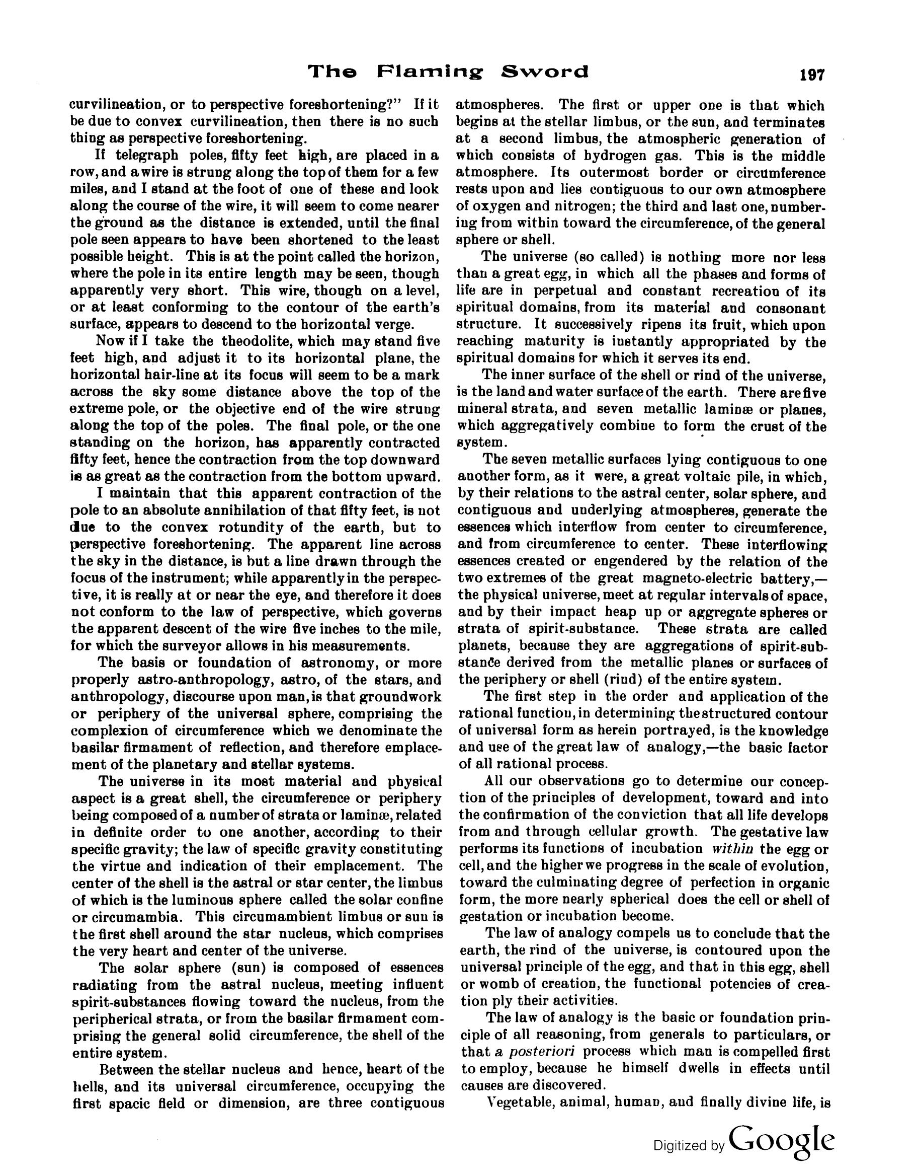 Scanned PDF p. 5 from The Flaming Sword, Jul 1913.