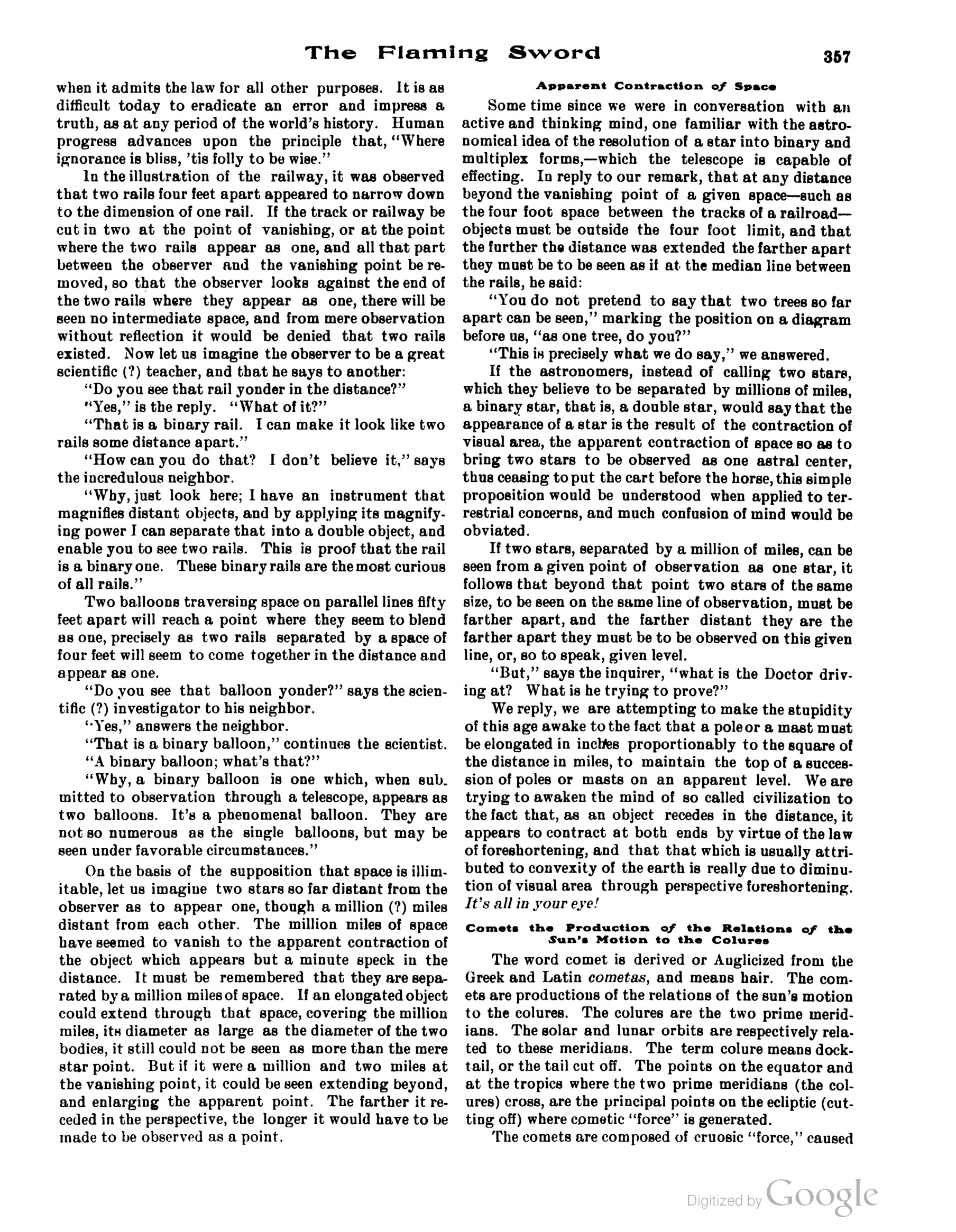 Scanned PDF p. 5 from The Flaming Sword, Dec 1913.