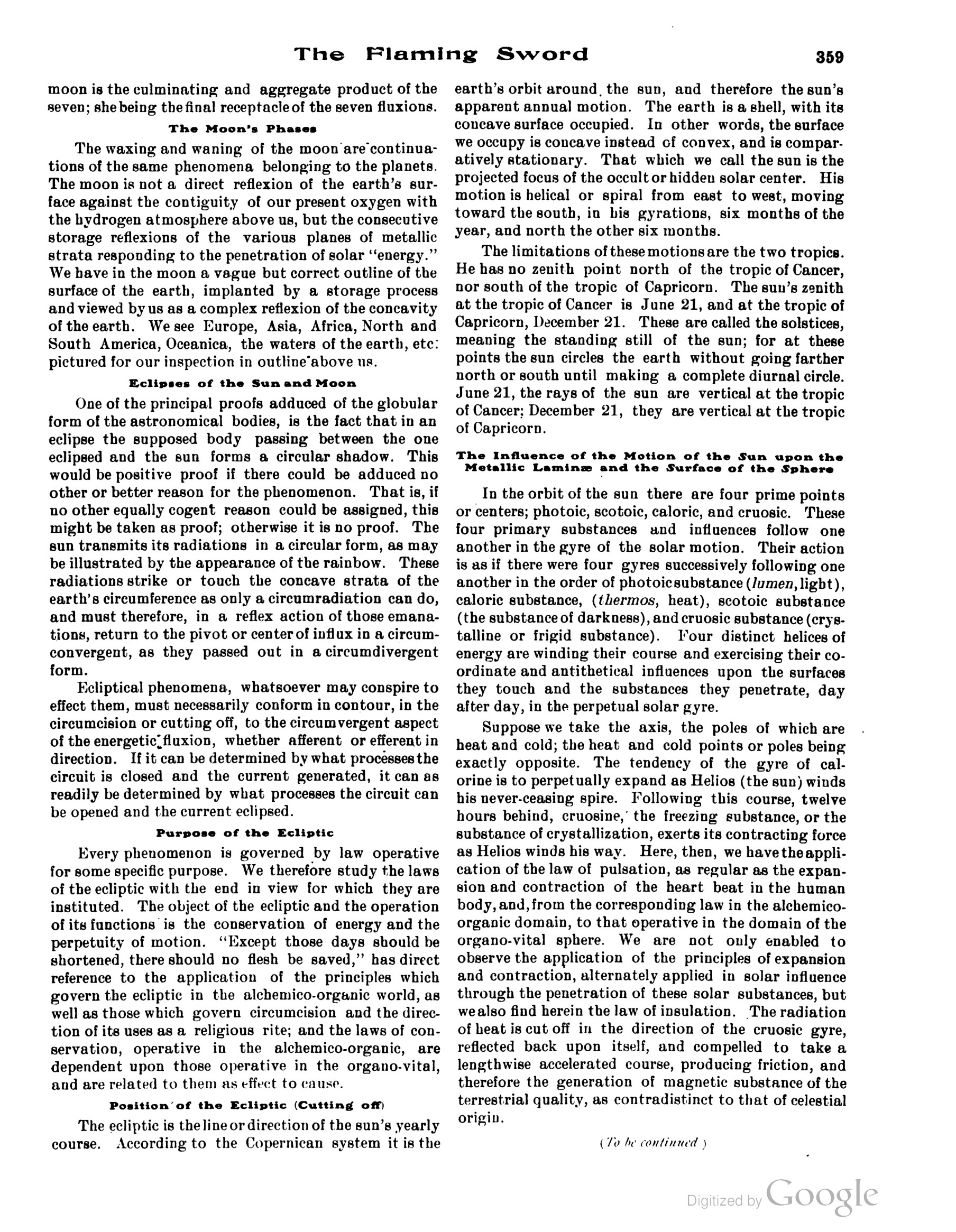 Scanned PDF p. 7 from The Flaming Sword, Dec 1913.