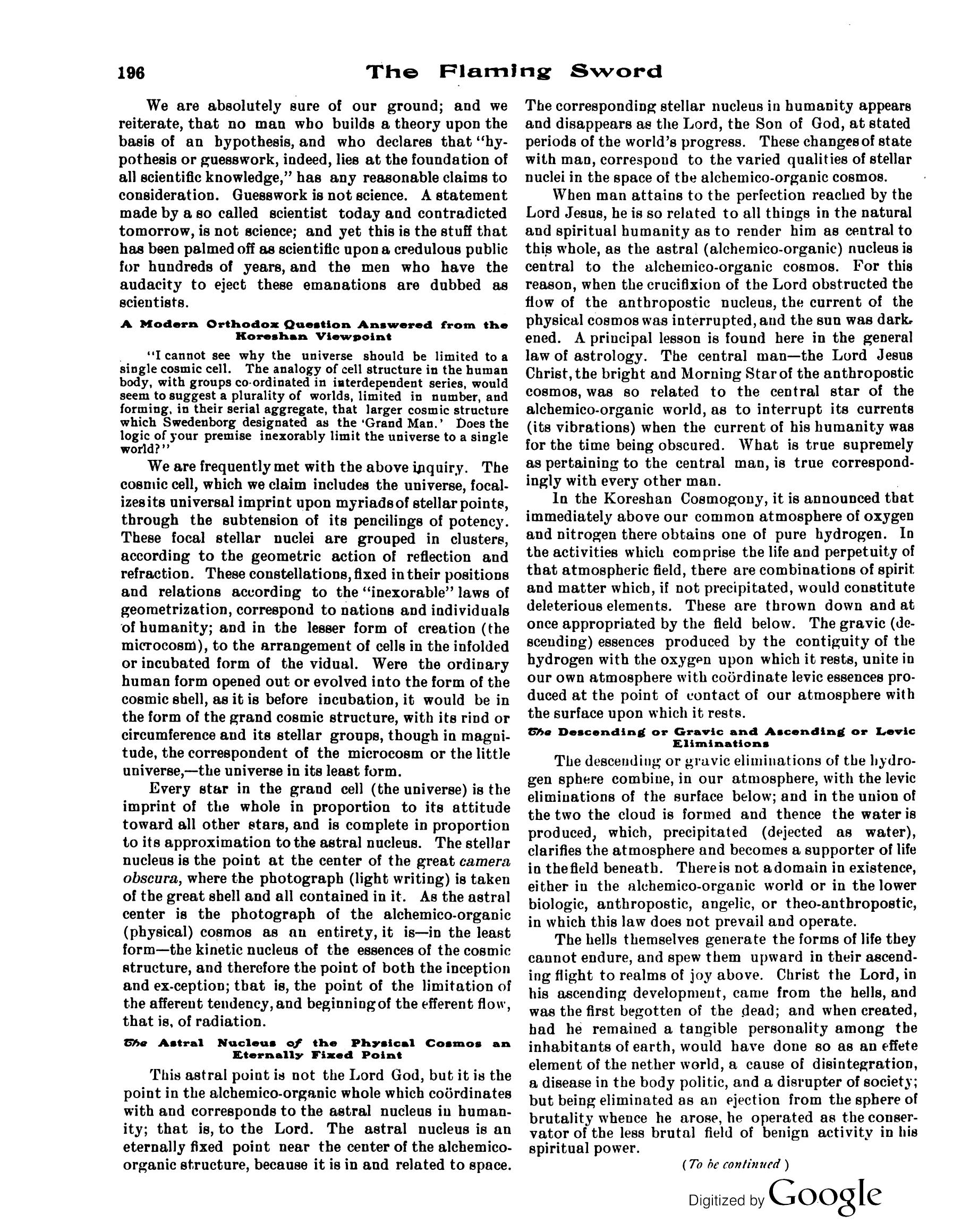 Scanned PDF p. 6 from The Flaming Sword, Jul 1914.