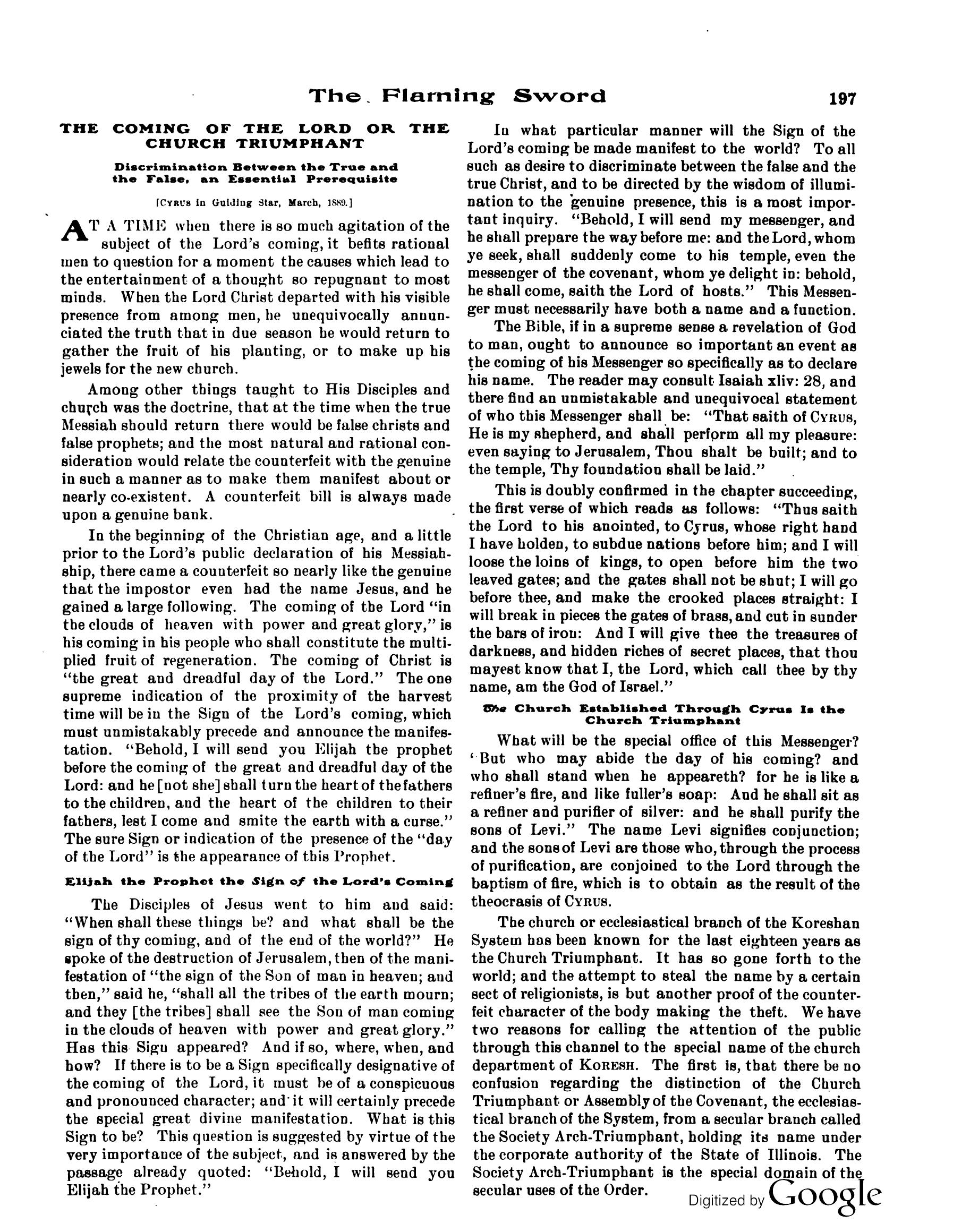 Scanned PDF p. 7 from The Flaming Sword, Jul 1914.