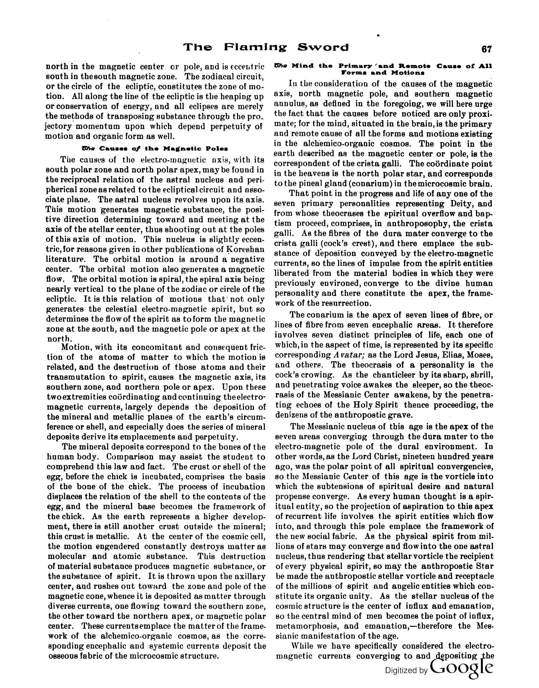 Scanned PDF p. 5 from The Flaming Sword, Mar 1914.
