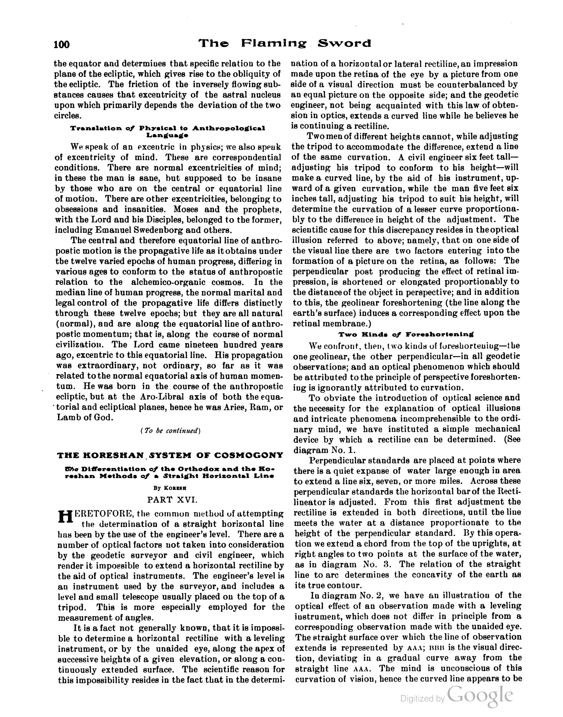 Scanned PDF p. 6 from The Flaming Sword, Apr 1914.