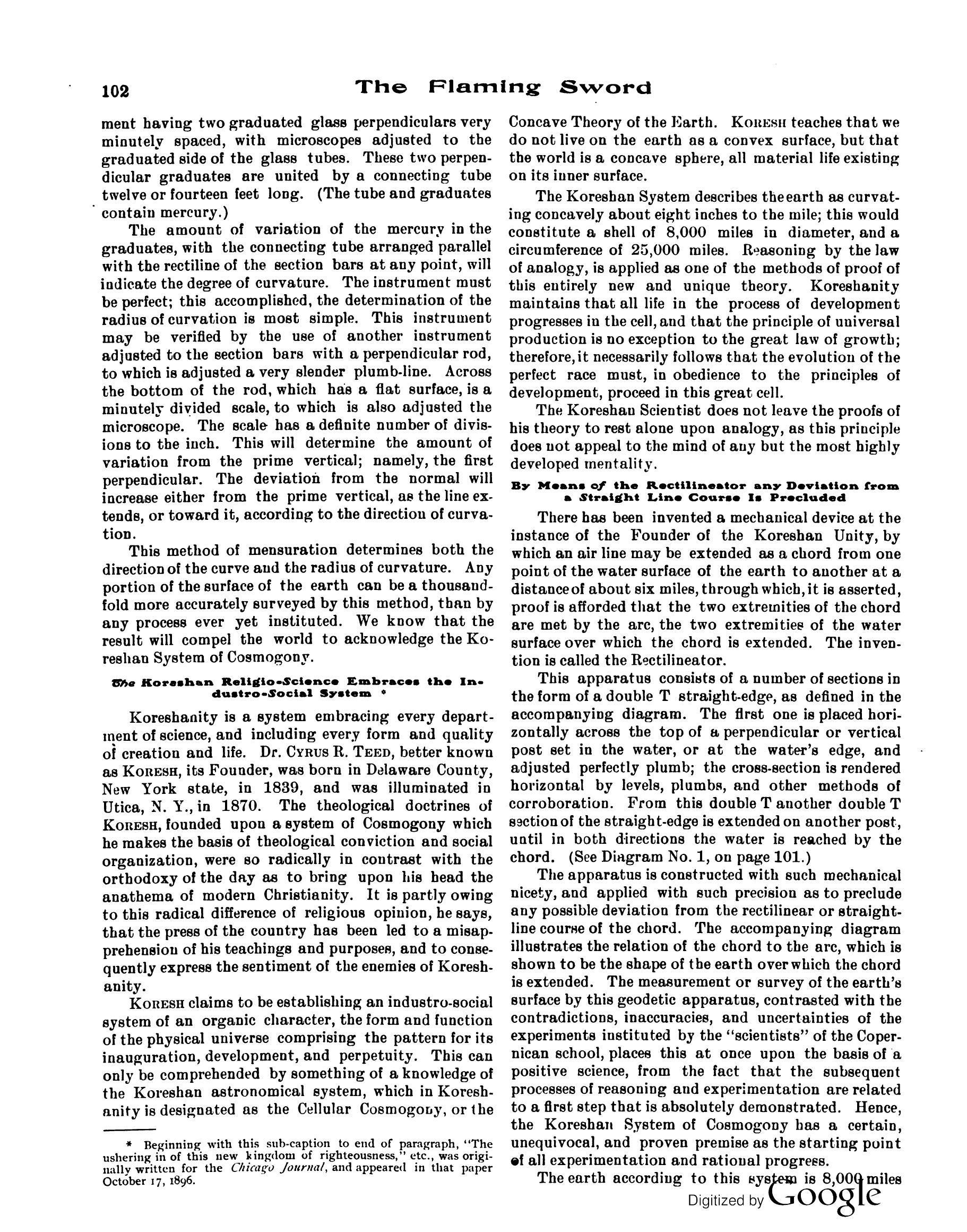 Scanned PDF p. 8 from The Flaming Sword, Apr 1914.