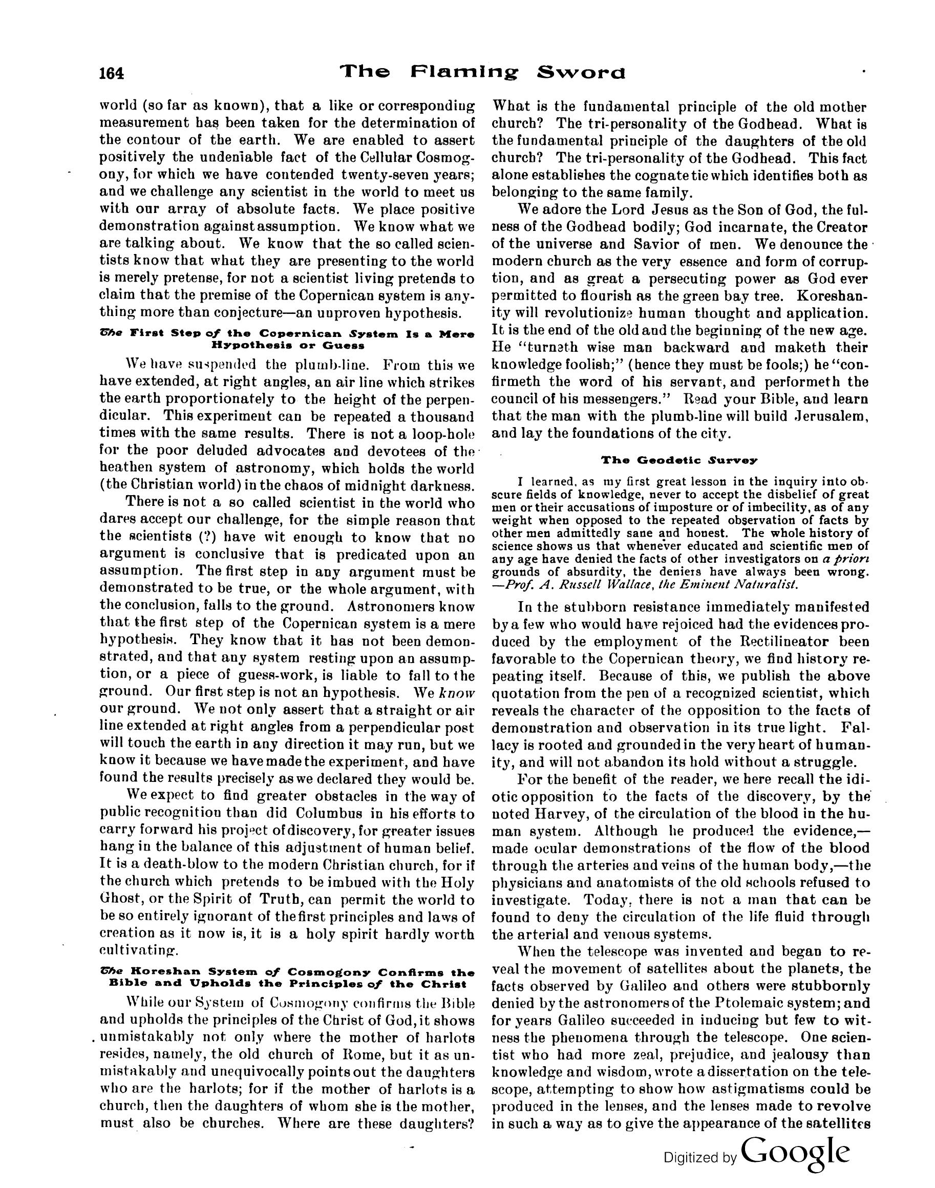 Scanned PDF p. 6 from The Flaming Sword, Jun 1914.