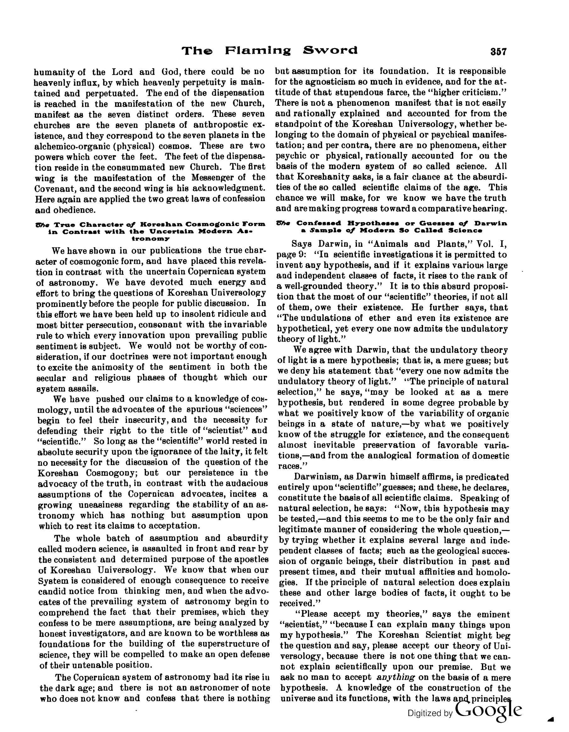 Scanned PDF p. 7 from The Flaming Sword, Dec 1914.