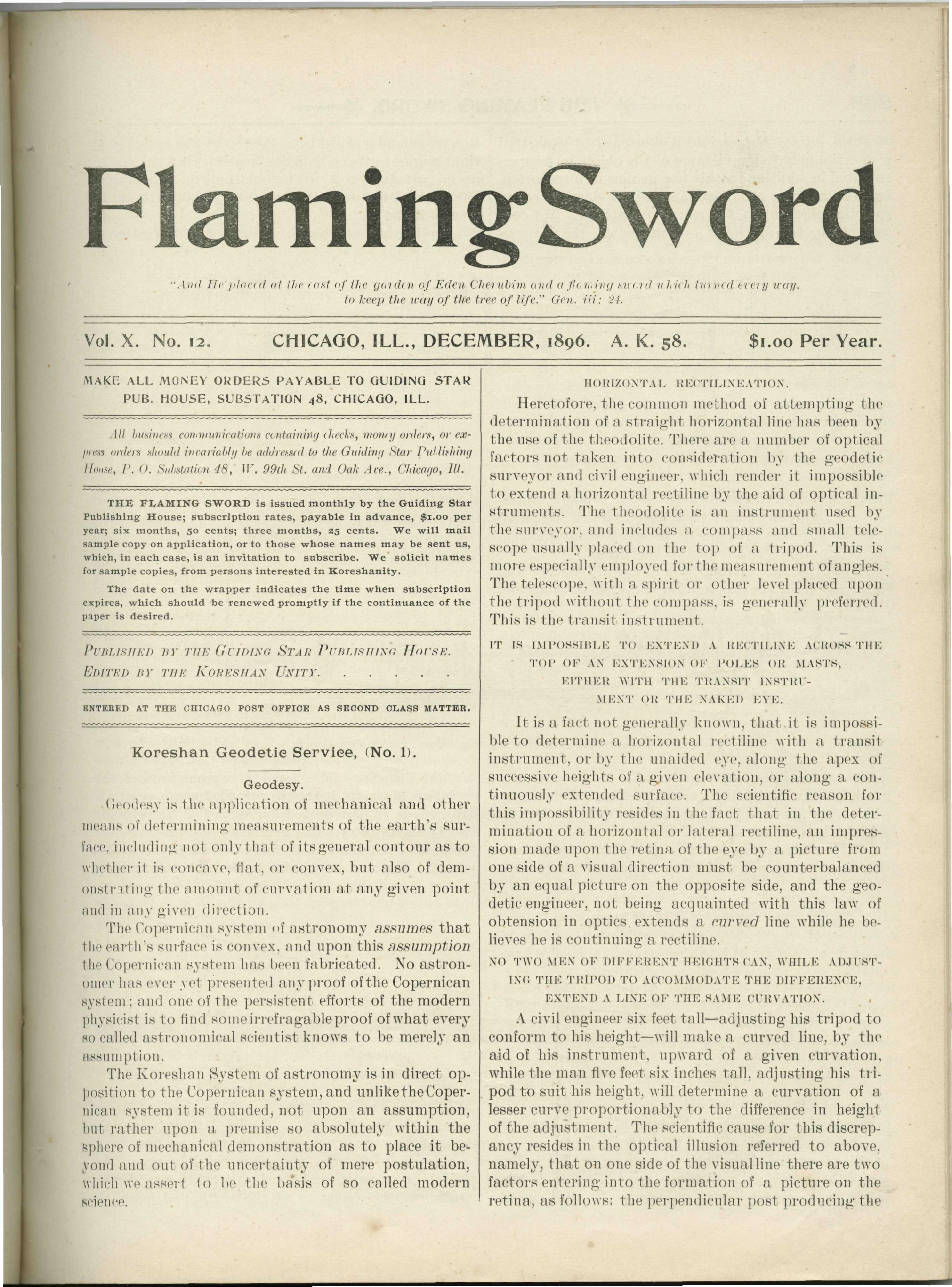 Scanned PDF p. 3 from The Flaming Sword, .