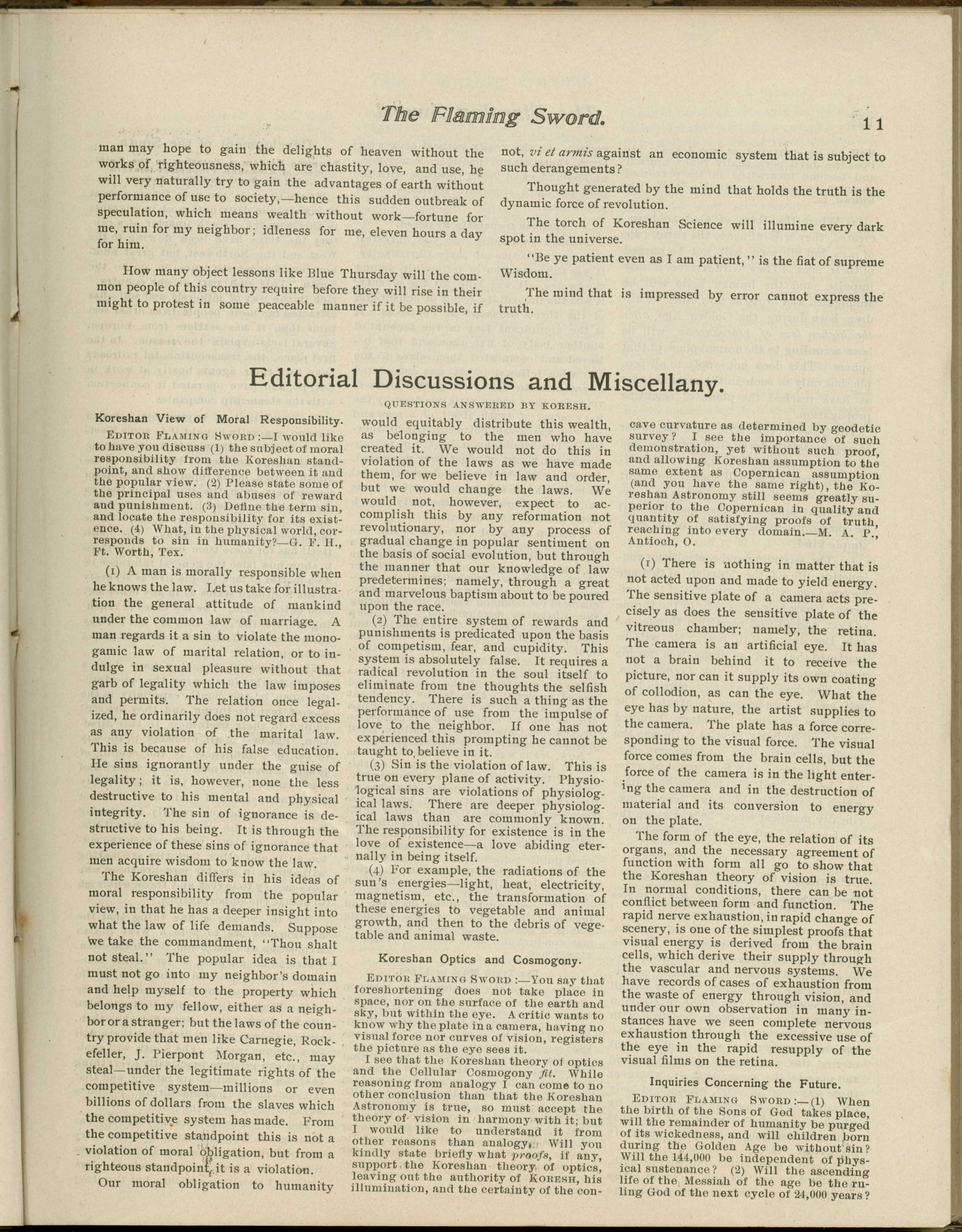 Scanned PDF p. 17 from The Flaming Sword, 24 May 1901.