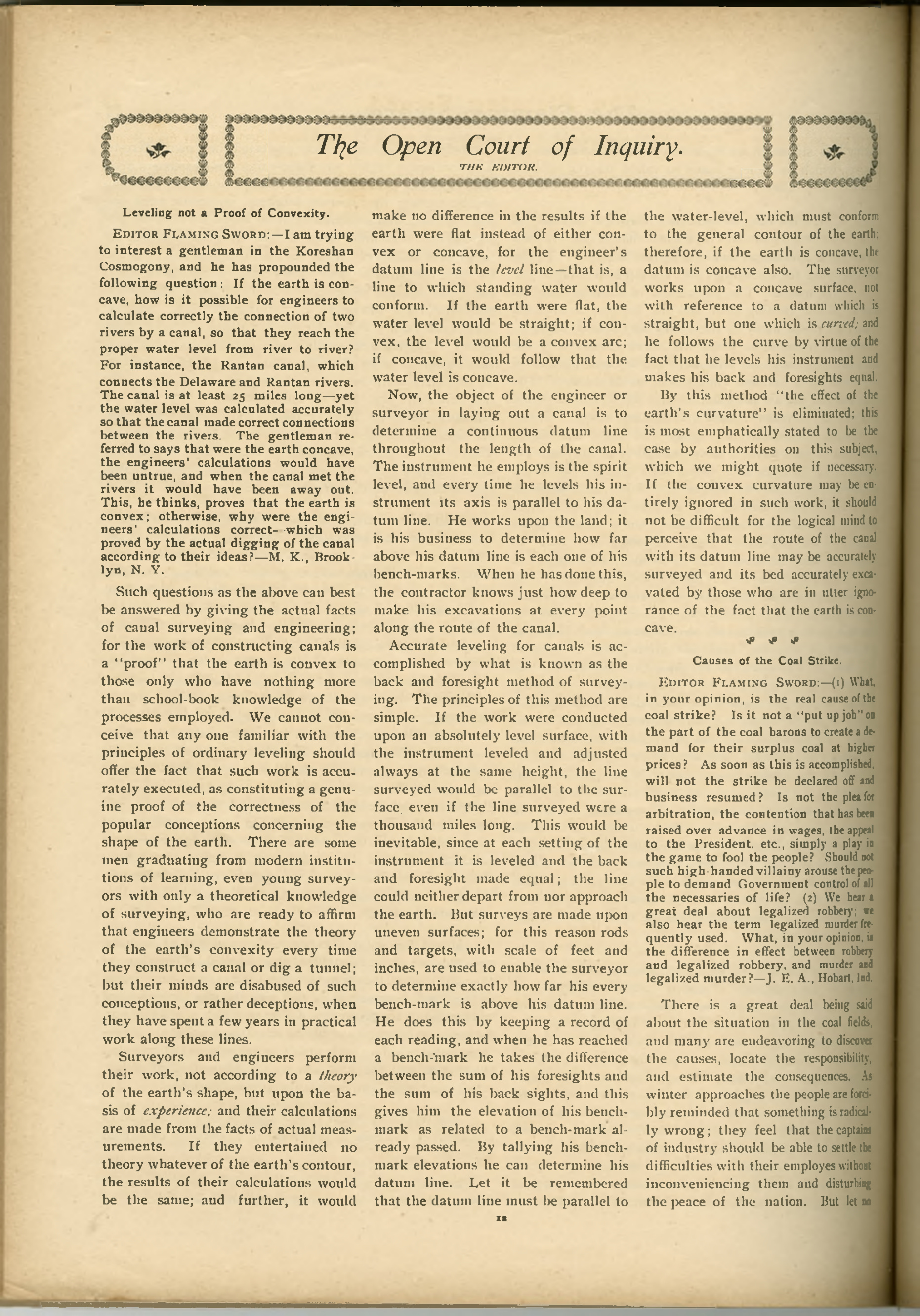 Scanned PDF p. 12 from The Flaming Sword, Oct 10, 1902.