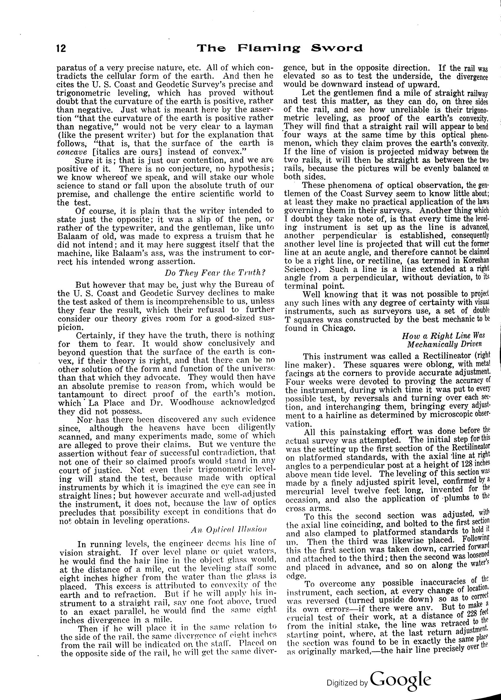 Scanned PDF p. 254 from The Flaming Sword, .