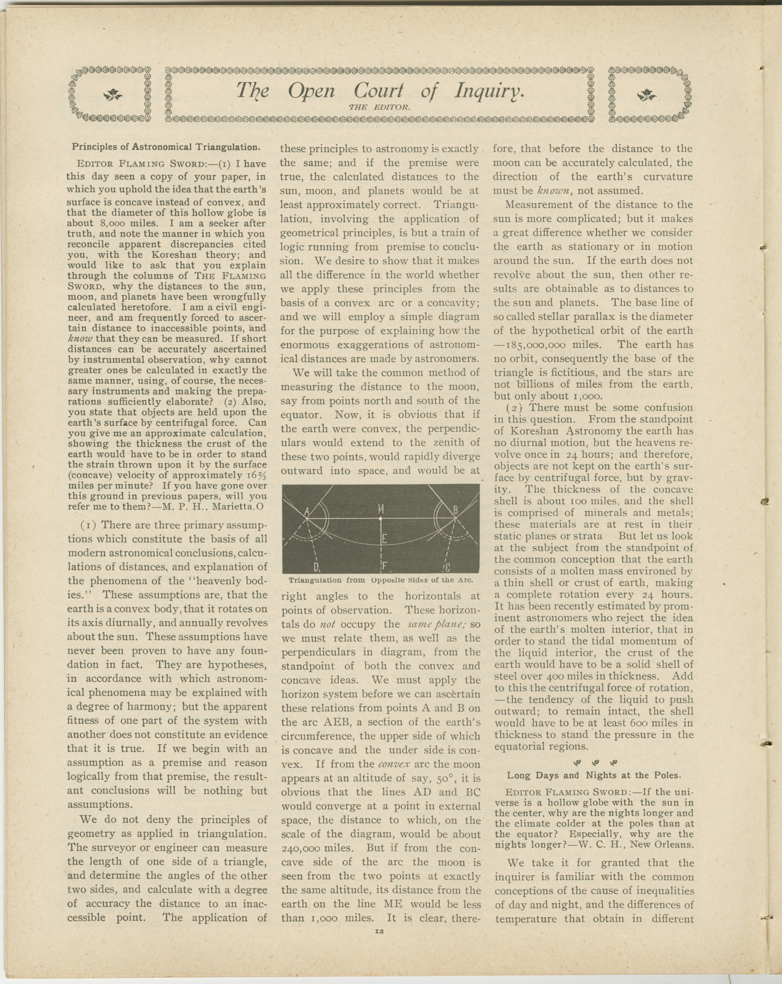 Scanned PDF p. 10 from The Flaming Sword, 5 Dec 1902.