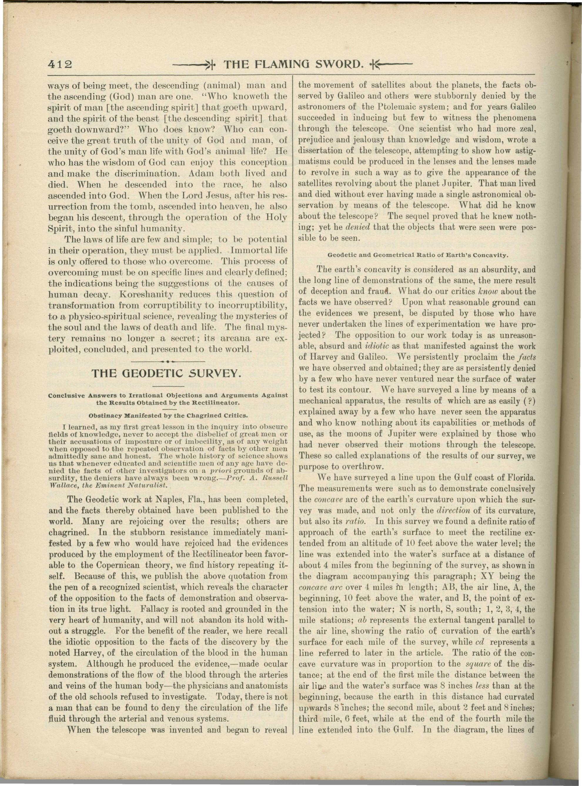 Scanned PDF p. 4 from The Flaming Sword, Jun 1897.