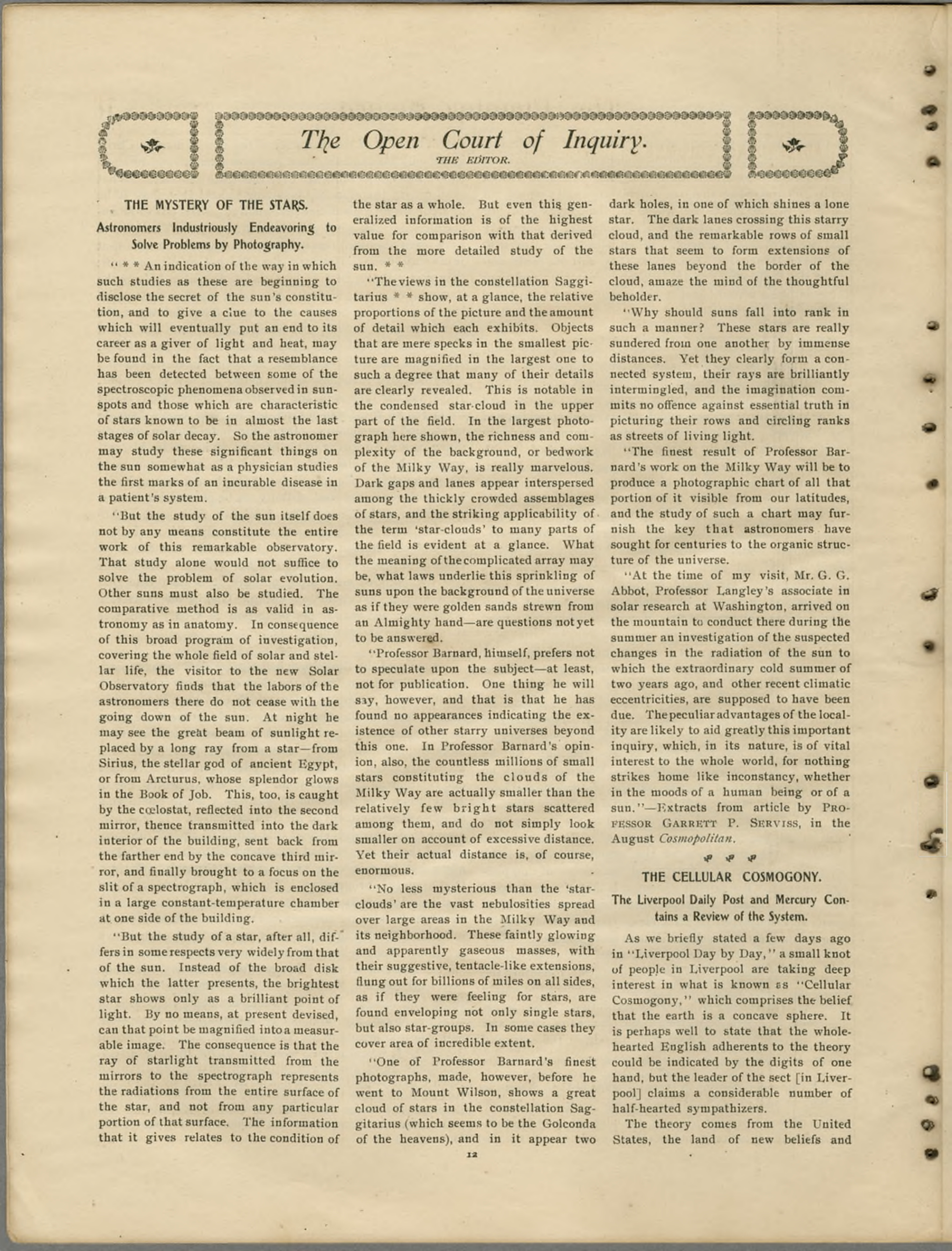 Scanned PDF p. 24 from The Flaming Sword, Aug 15, 1905.