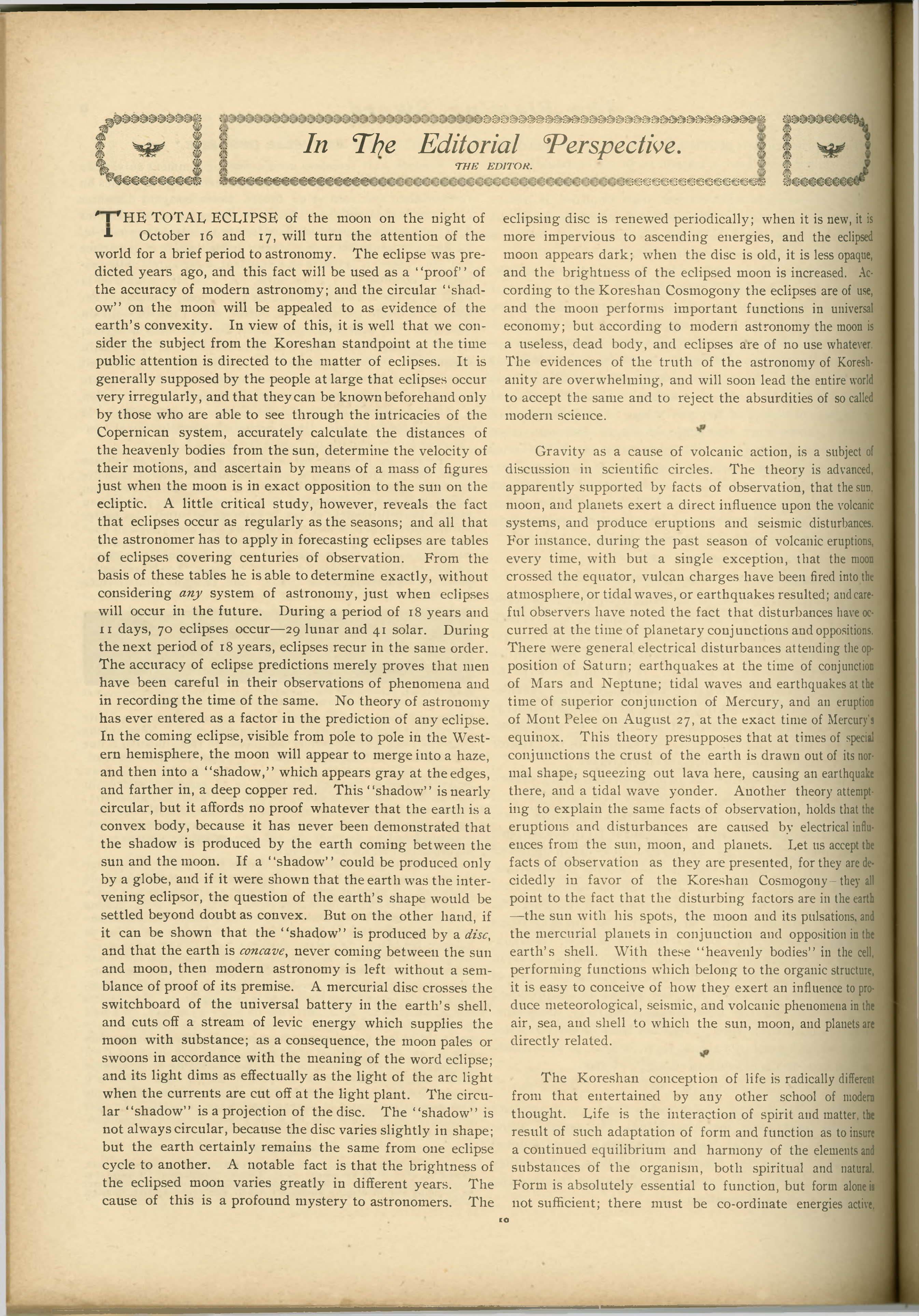 Scanned PDF p. 10 from The Flaming Sword, 3 Oct 1902.