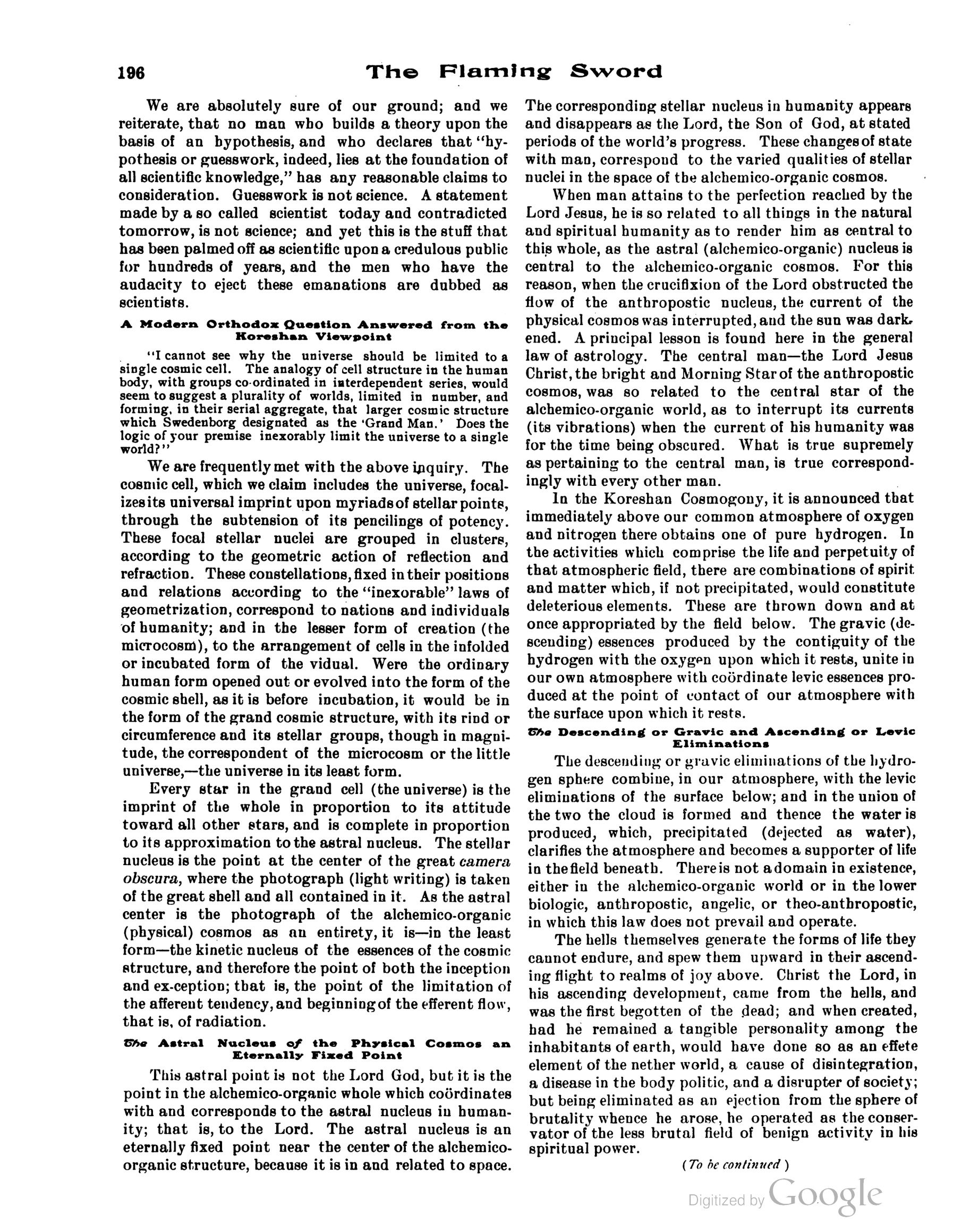 Scanned PDF p. 6 from The Flaming Sword, Jul 1914.