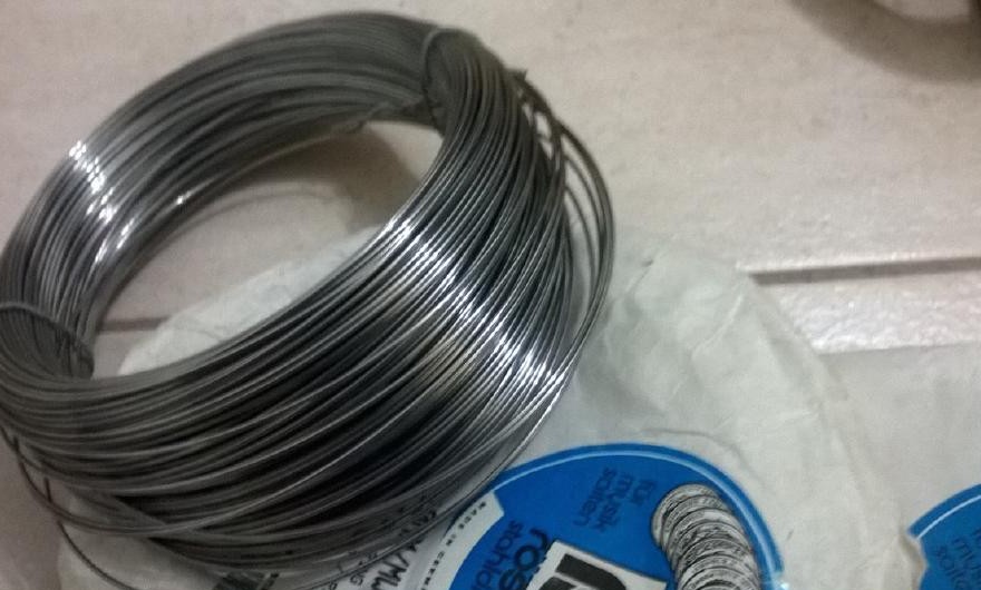 Coiled piano wire shown in the Tamarack source pages
