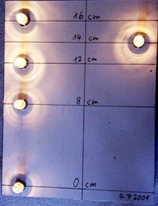 Midnight light bulb test from the Martin experiment