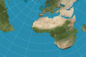 Map projection image reproduced in the Part VI source pages