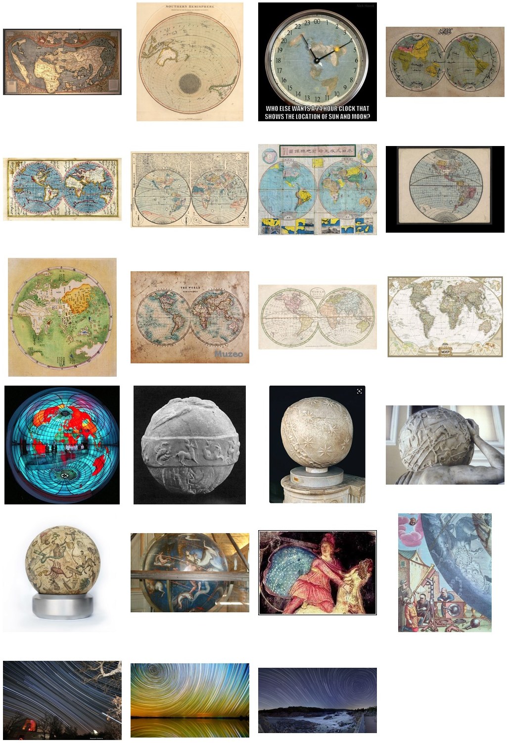 Historical map collection reproduced in the Part VI source pages