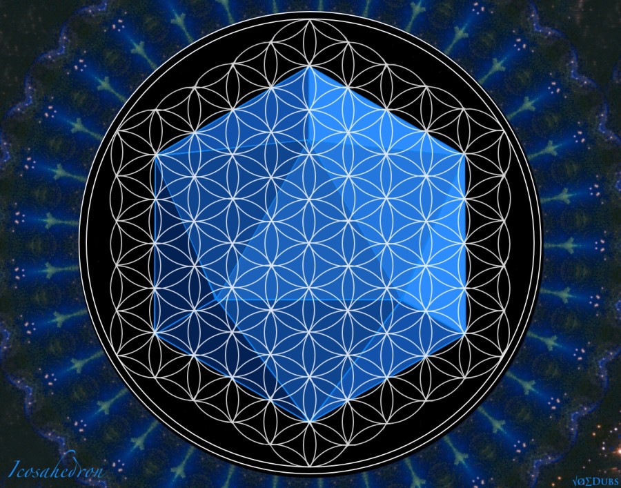 Icosahedron Flower of Life