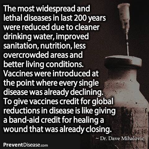 vaccines didn't save us