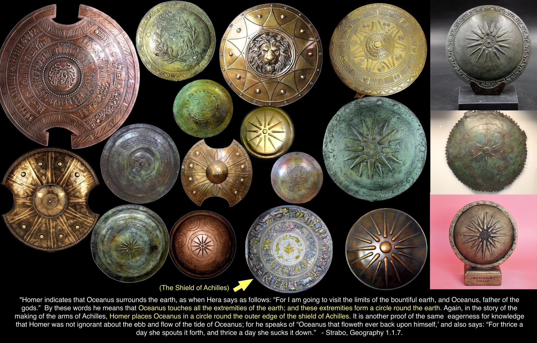 The shield as a miniature cosmos.