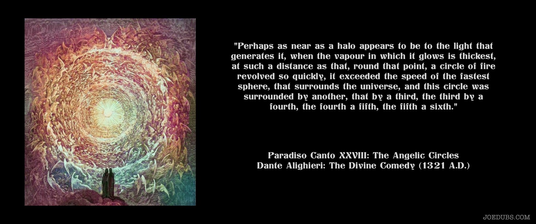 The angelic circles.