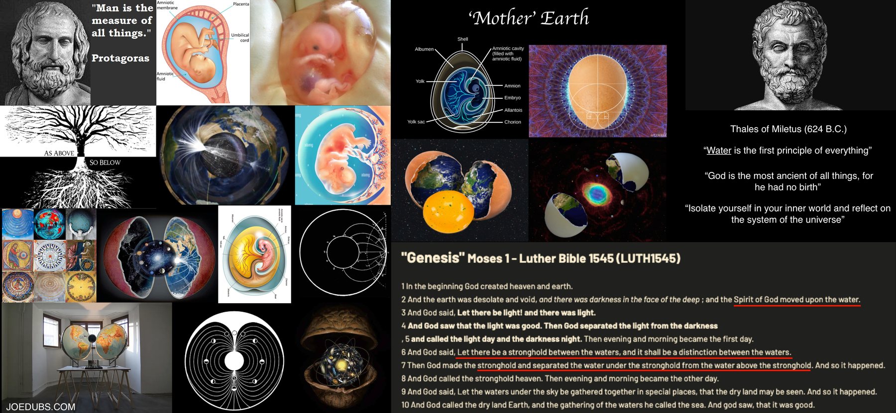 Mother Earth as living enclosure.