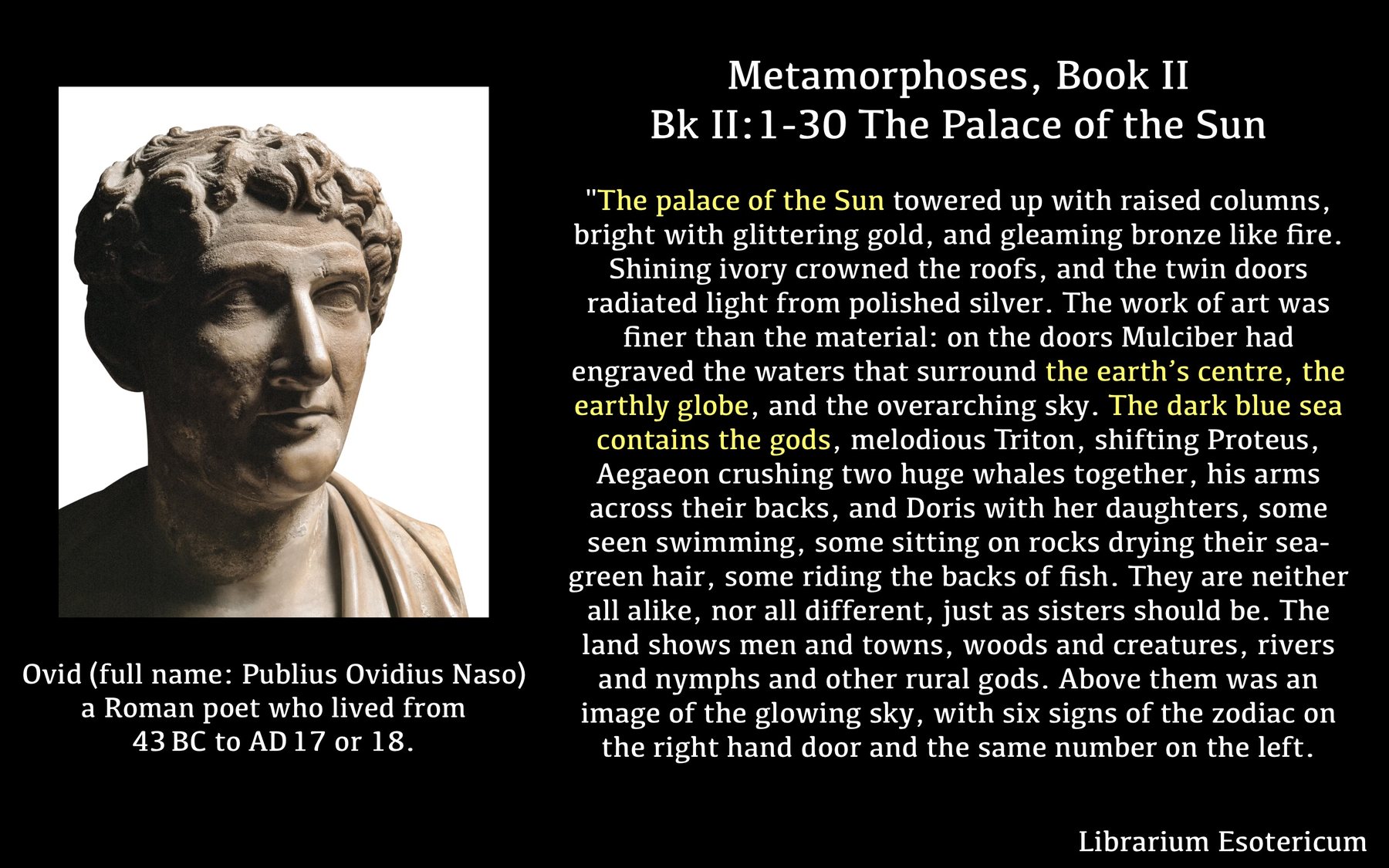 Ovid’s palace of the Sun.