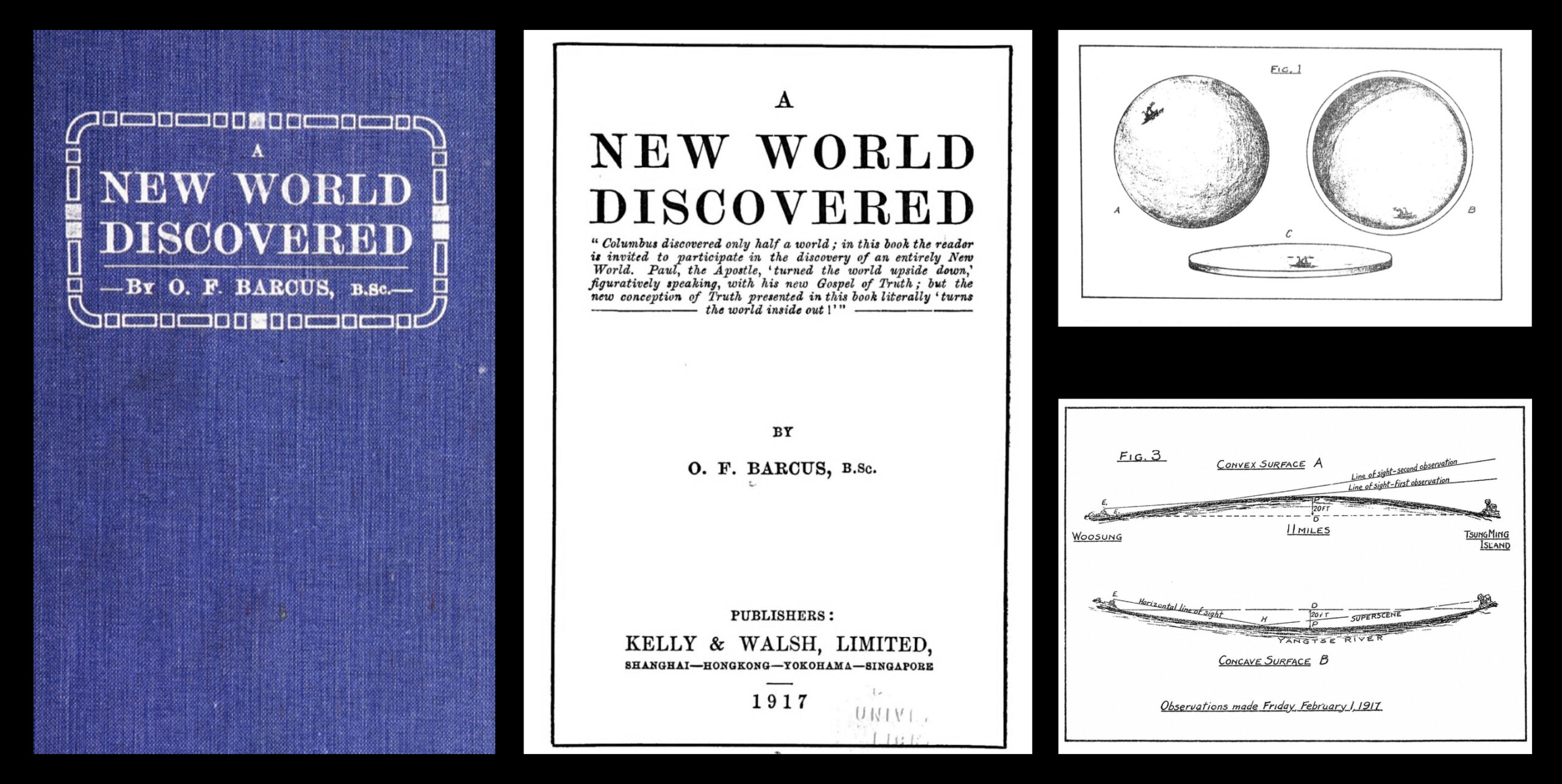 Three models of the Earth compared in Barcus's book.
